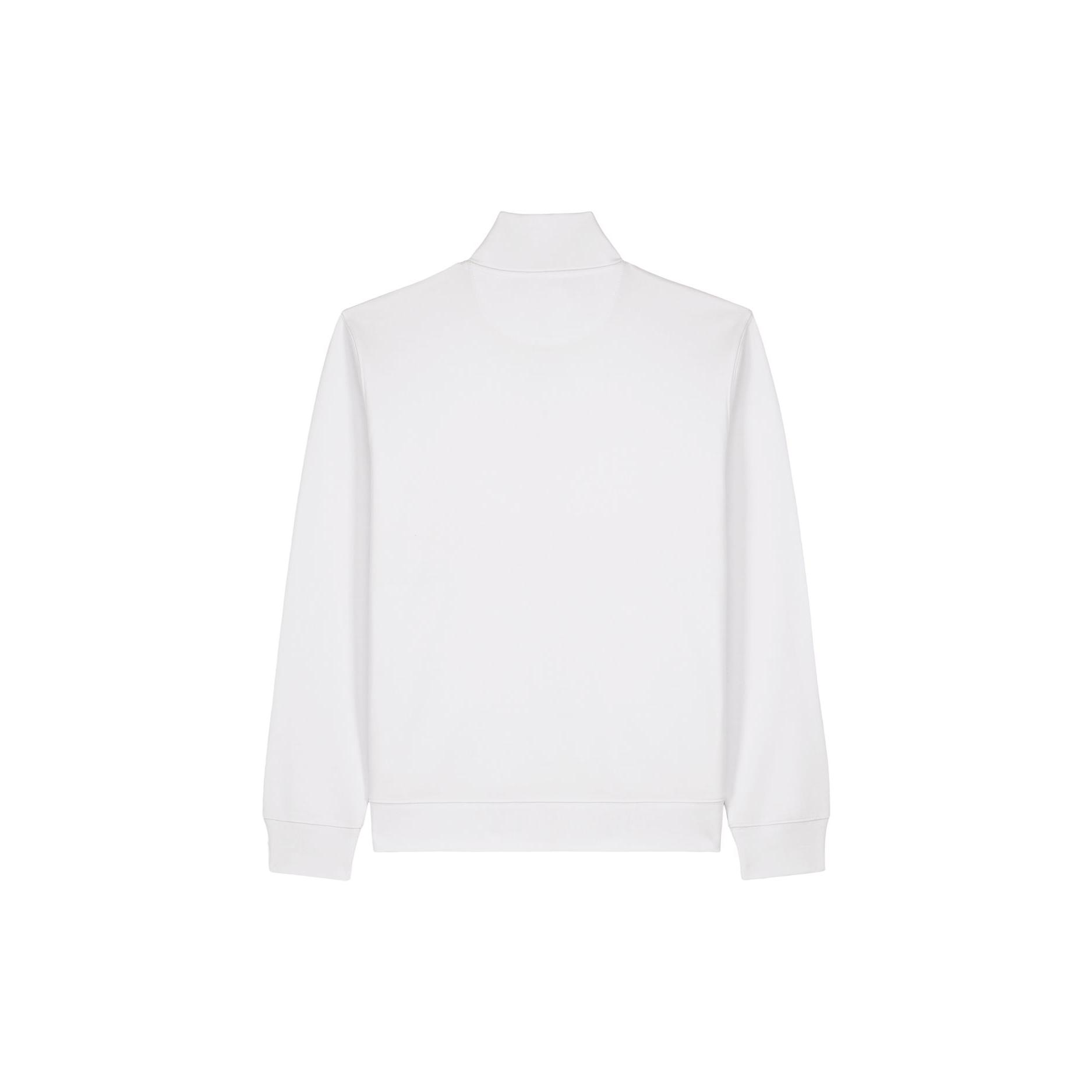 Hanorac cu fermoar unisex Trailer 2.0 White L