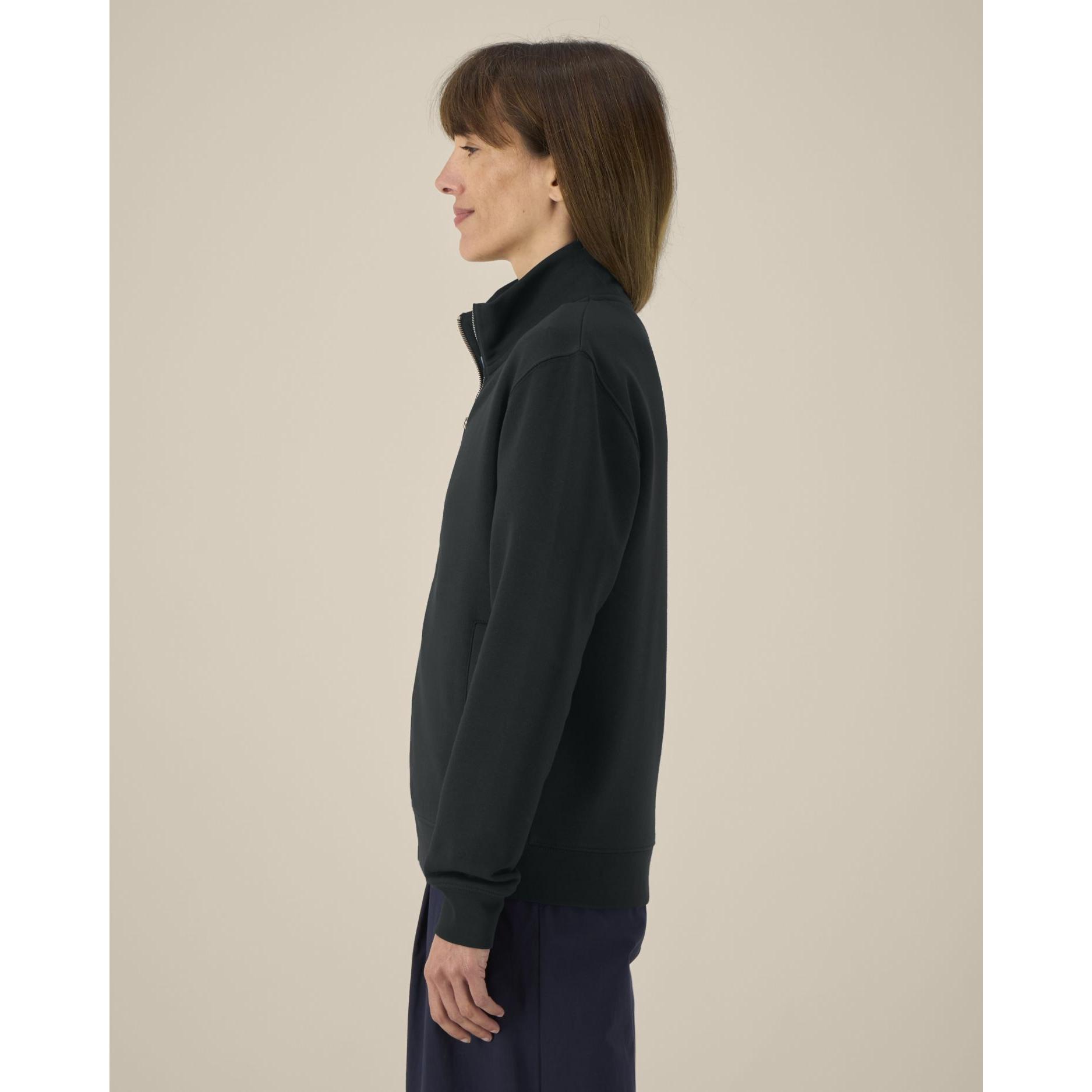 Hanorac cu fermoar unisex Trailer 2.0 Black 2XS