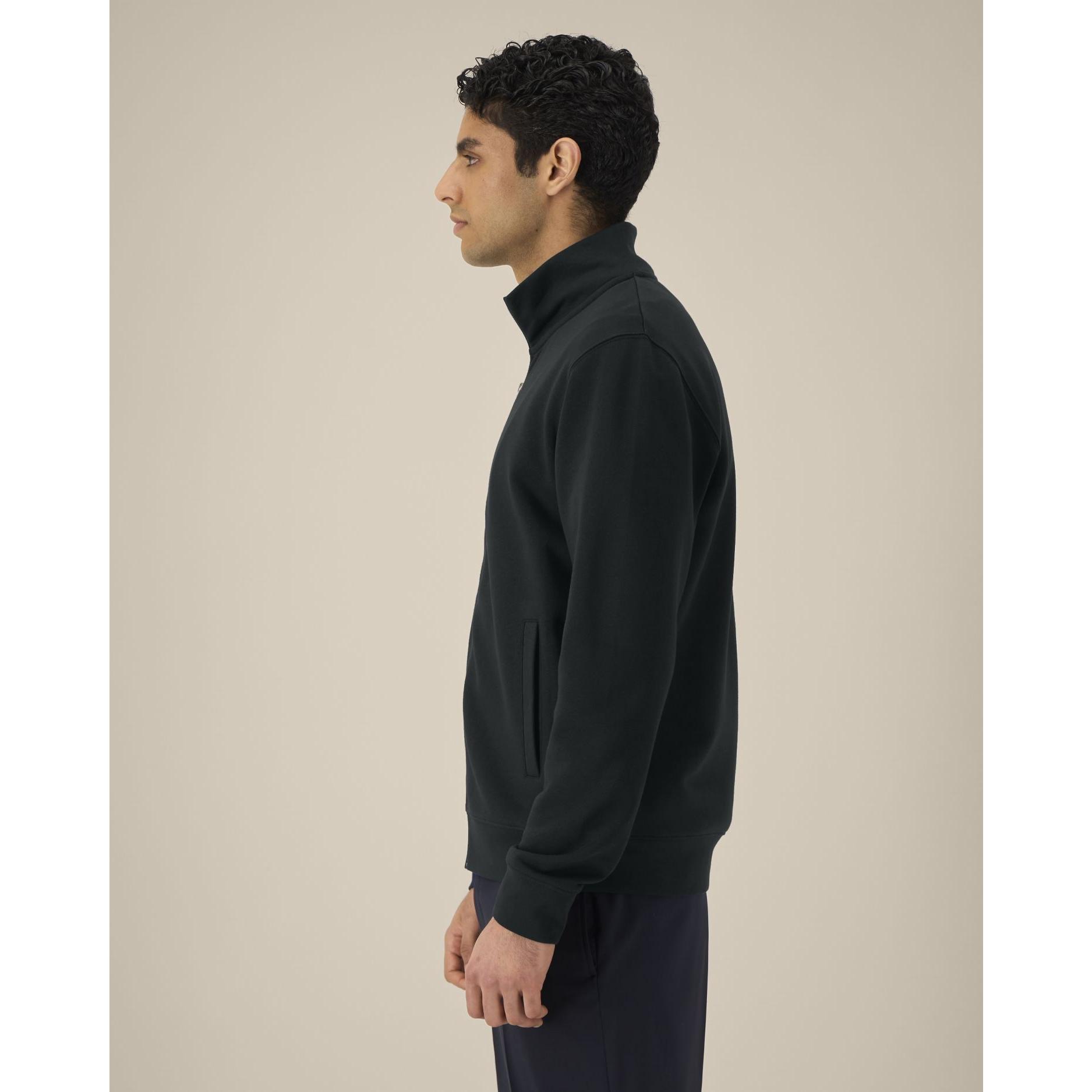 Hanorac cu fermoar unisex Trailer 2.0 Black 2XS