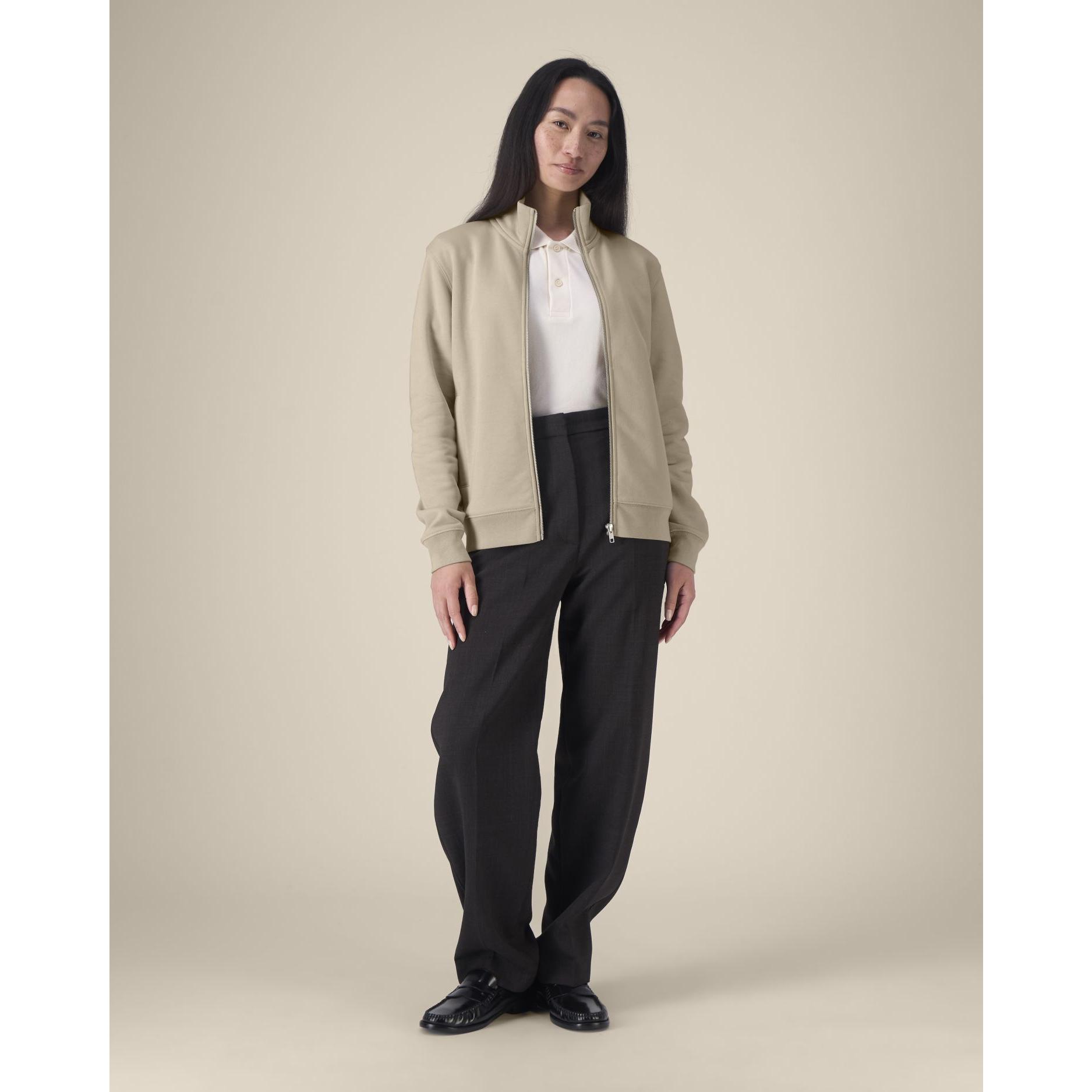Hanorac cu fermoar unisex Trailer 2.0 Desert Dust 2XS