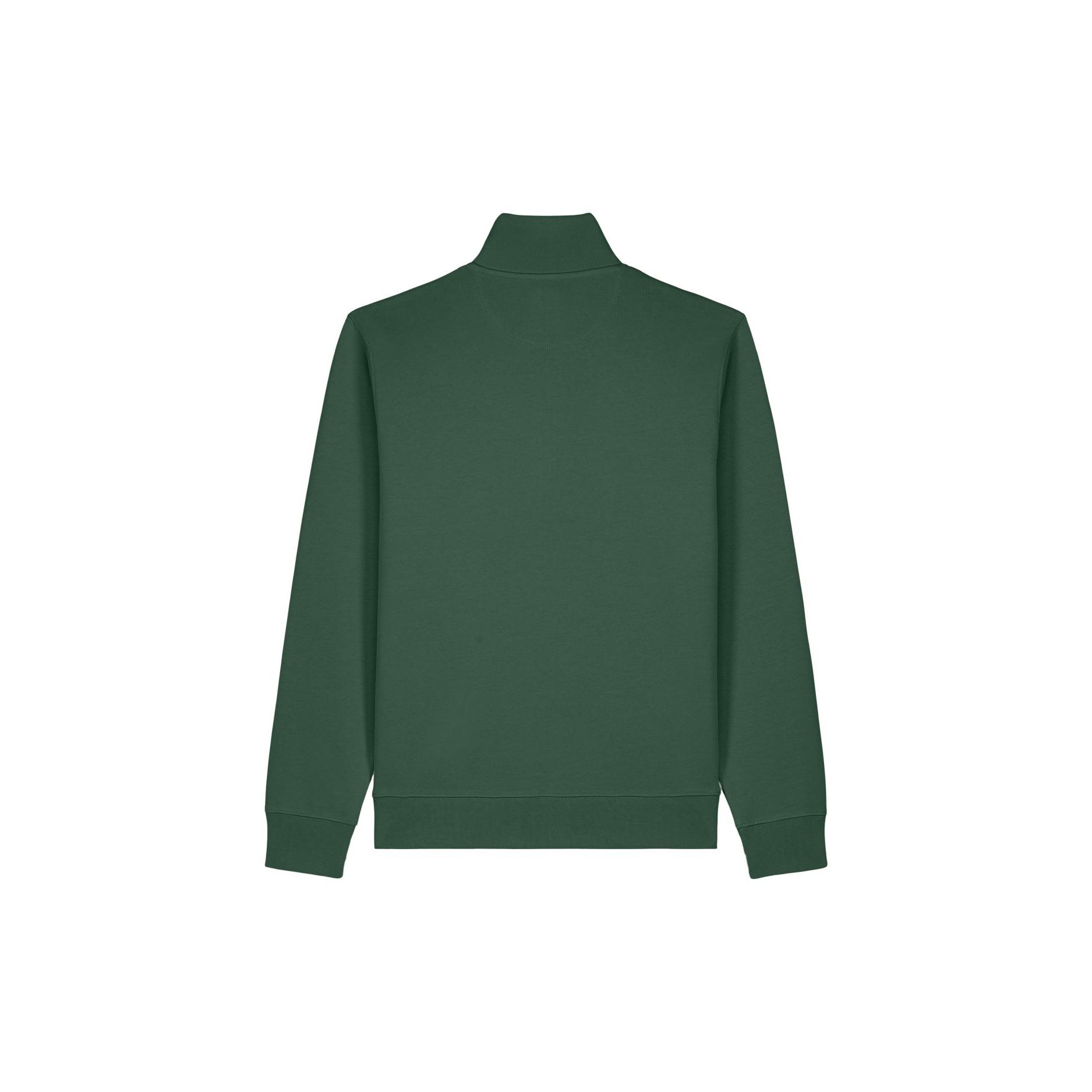 Hanorac cu fermoar unisex Trailer 2.0 Bottle Green XS