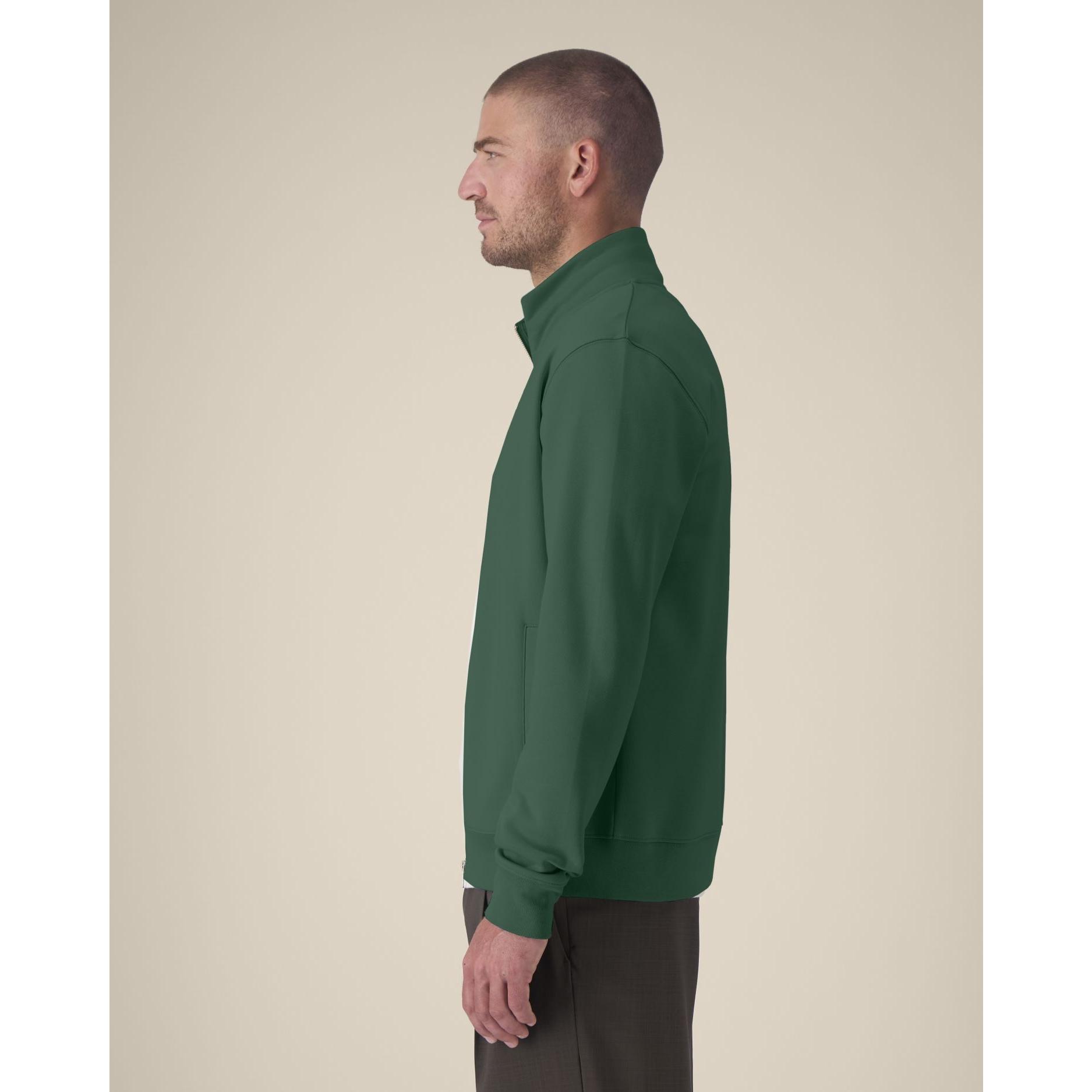 Hanorac cu fermoar unisex Trailer 2.0 Bottle Green XS