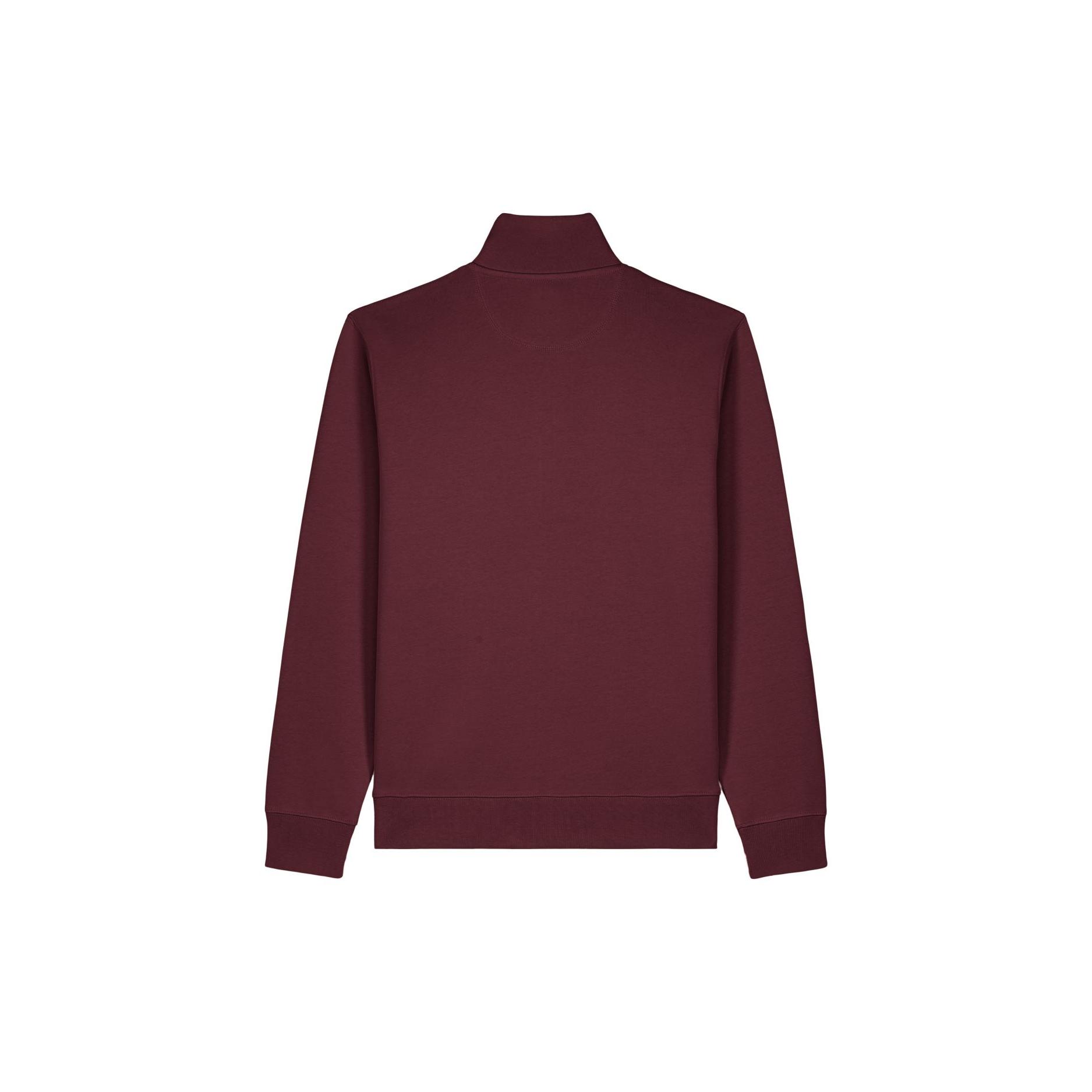 Hanorac cu fermoar unisex Trailer 2.0 Burgundy 2XS