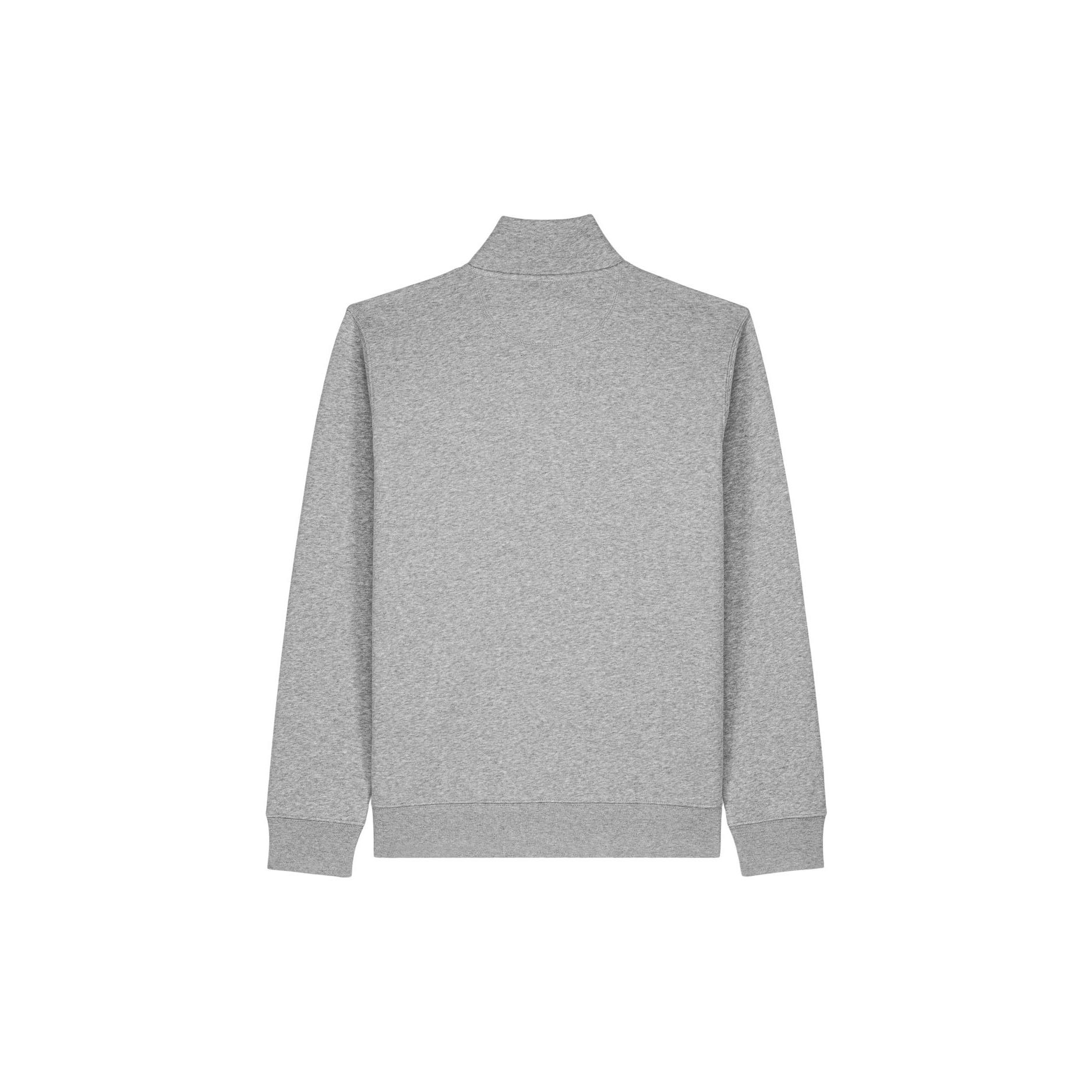Hanorac cu fermoar unisex Trailer 2.0 Heather Grey 2XS