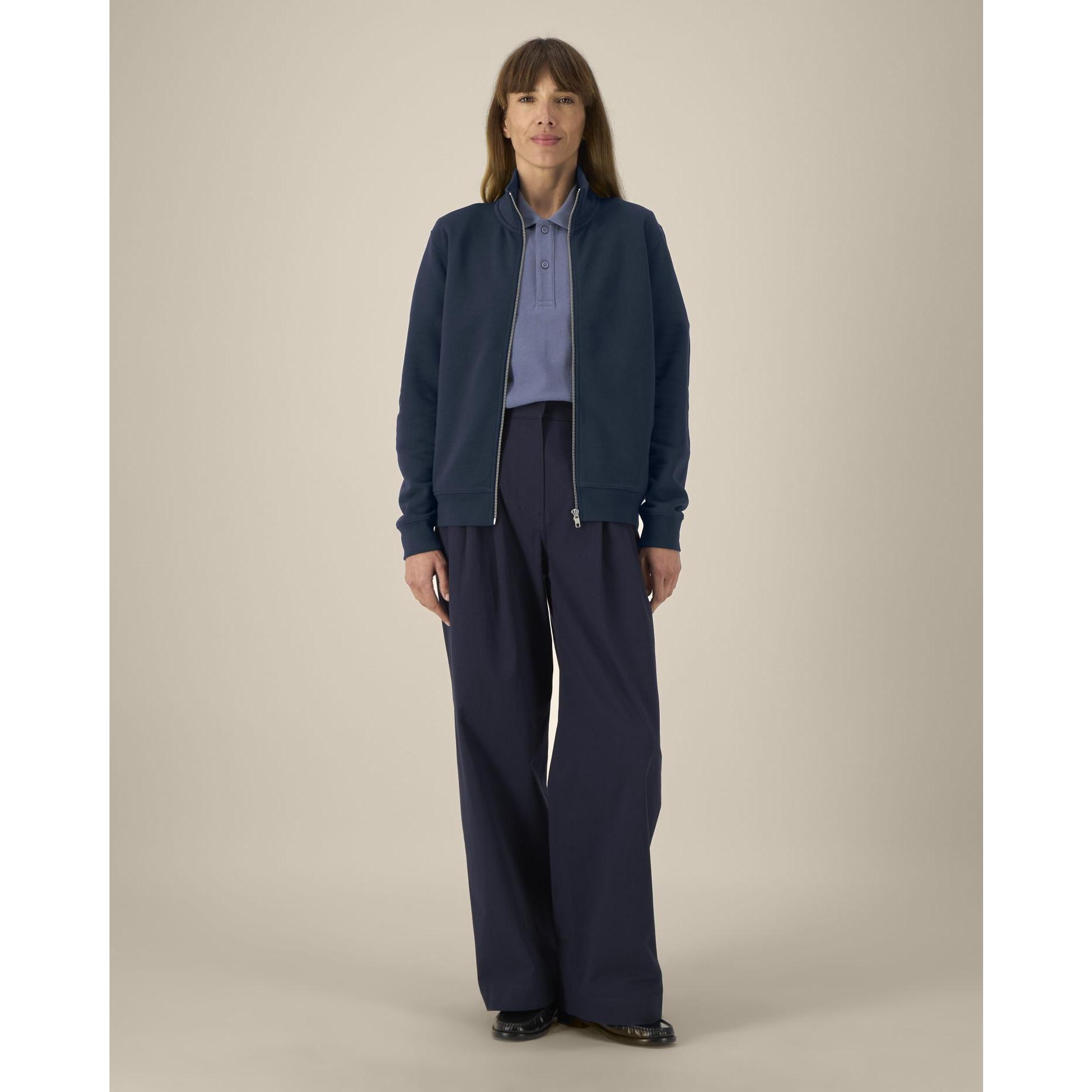 Hanorac cu fermoar unisex Trailer 2.0 French Navy 3XL