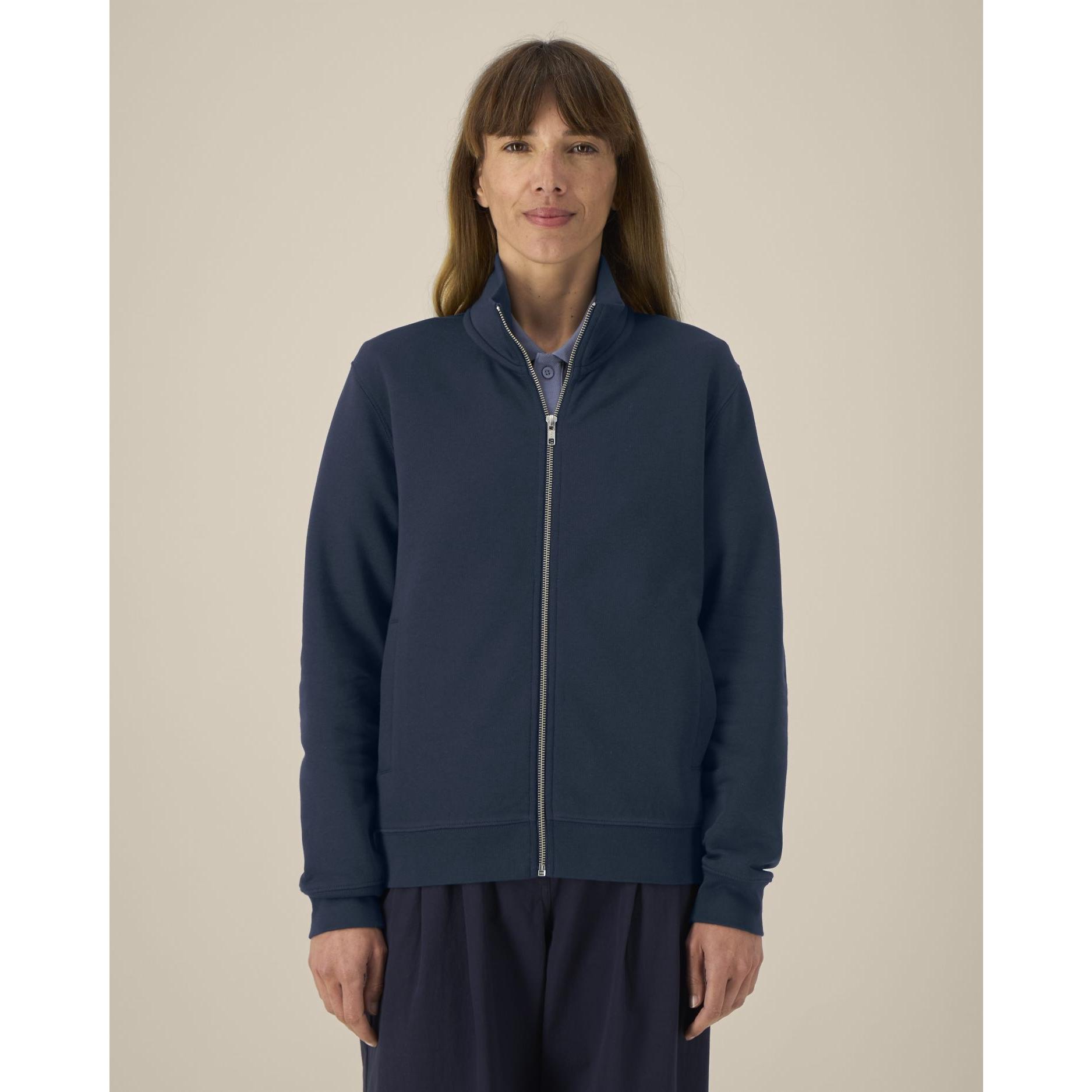 Hanorac cu fermoar unisex Trailer 2.0 French Navy 3XL