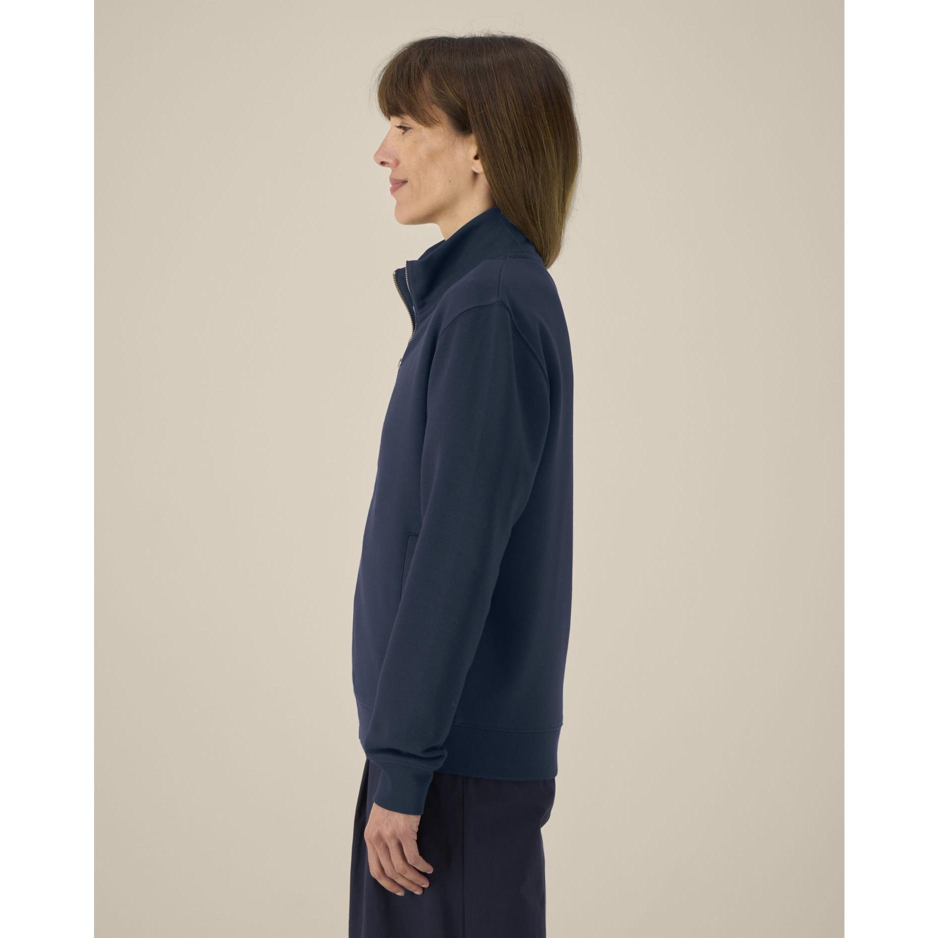 Hanorac cu fermoar unisex Trailer 2.0 French Navy 3XL