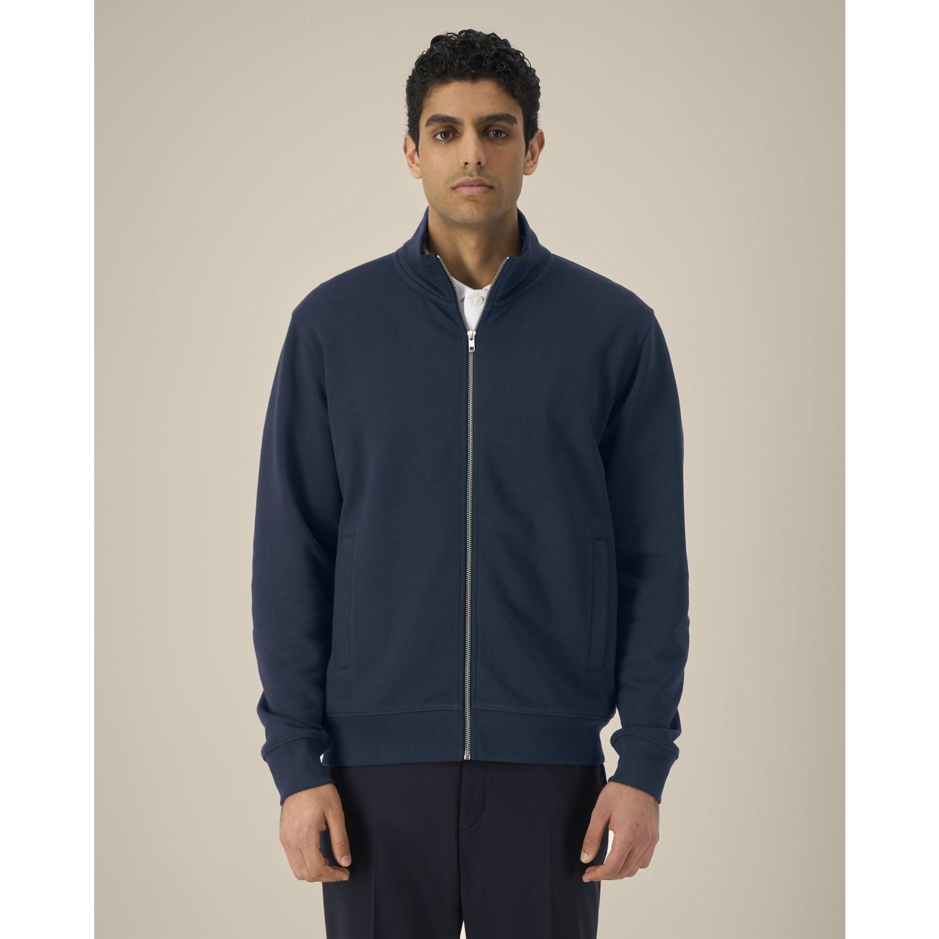 Hanorac cu fermoar unisex Trailer 2.0 French Navy 3XL