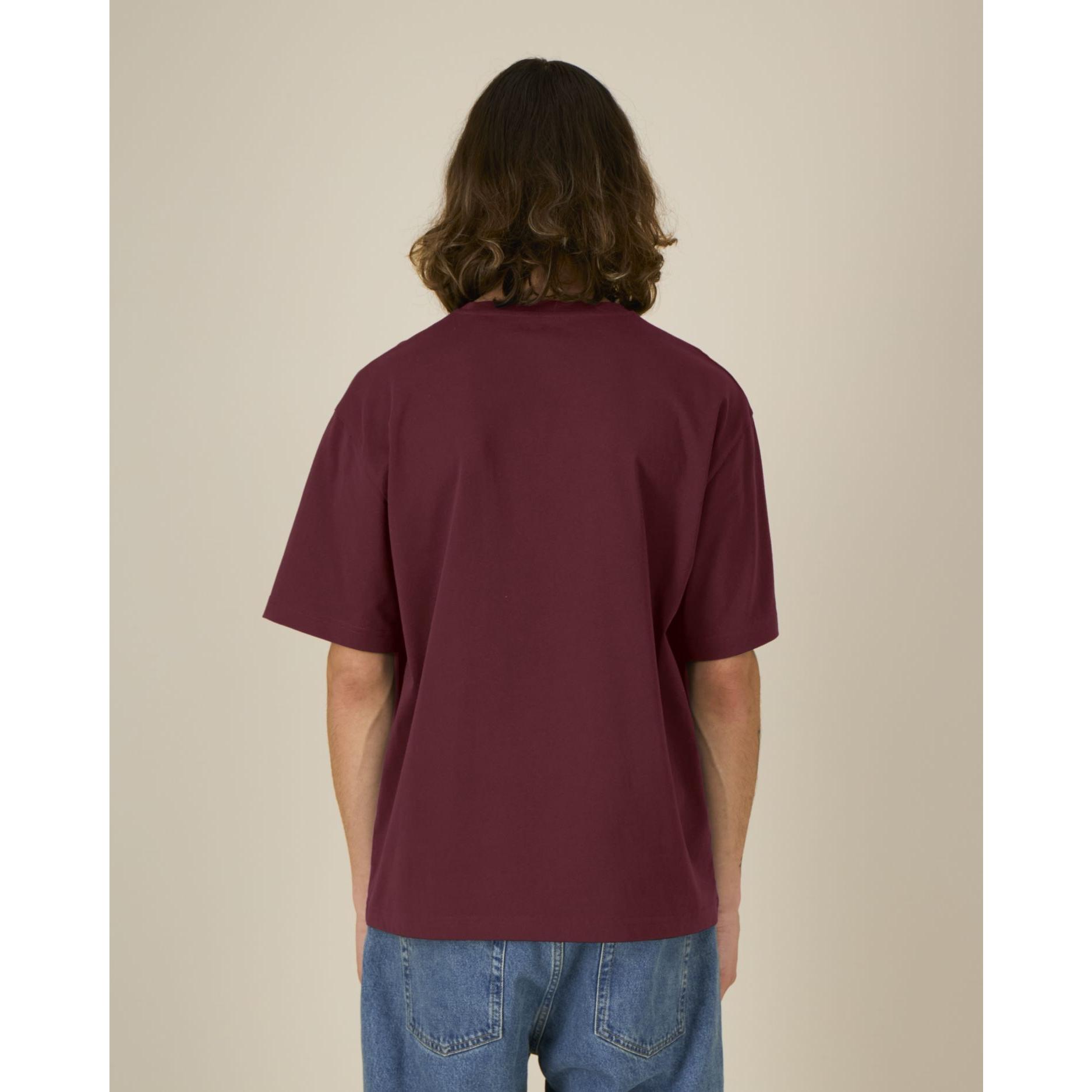 Tricouri unisex Breezer Burgundy 3XL