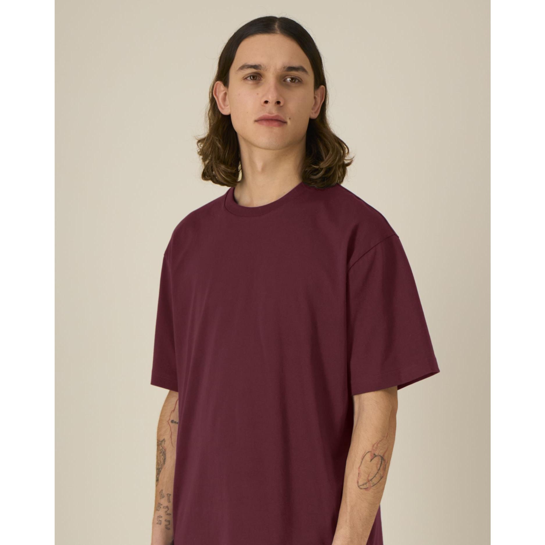 Tricouri unisex Breezer Burgundy 3XL