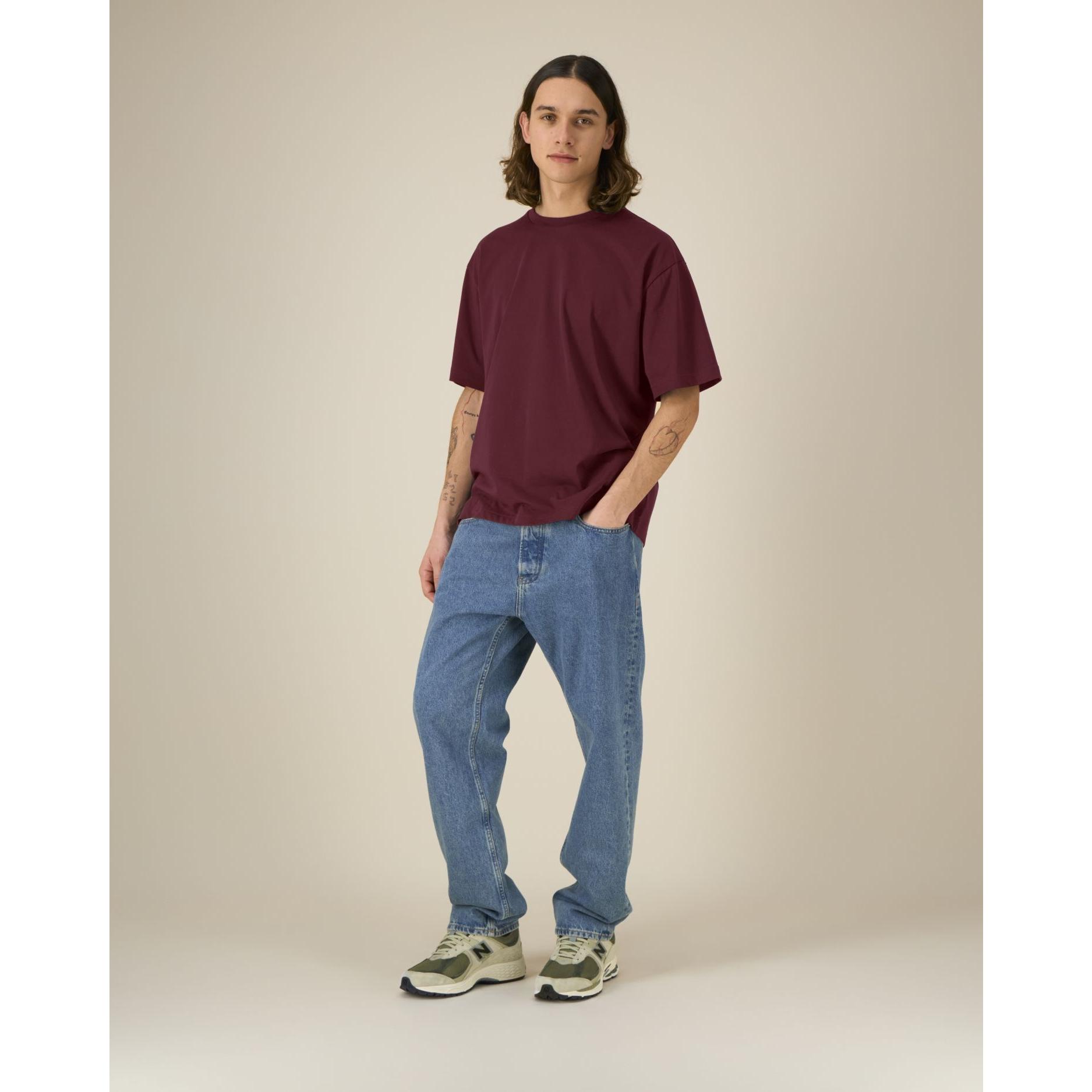 Tricouri unisex Breezer Burgundy 3XL