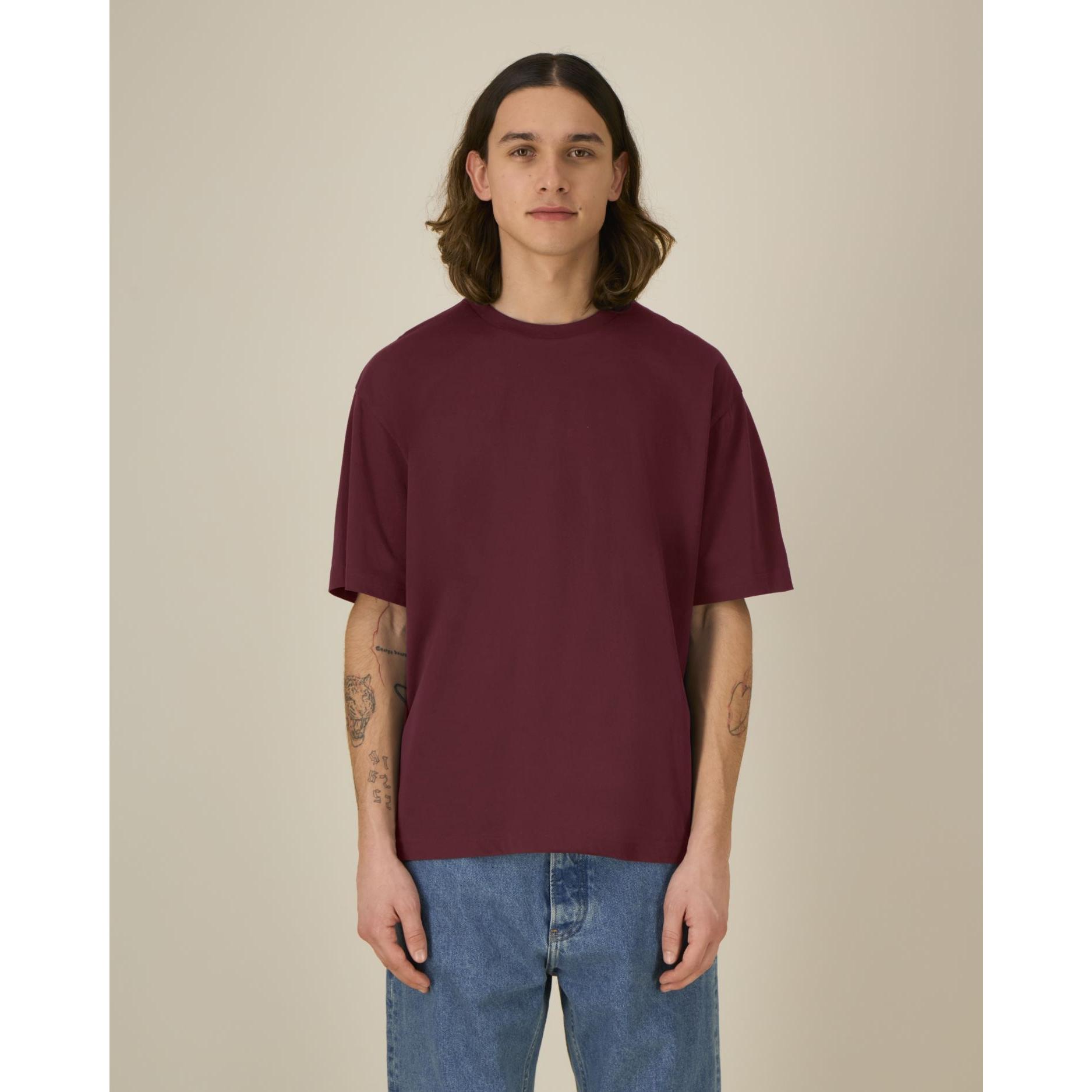 Tricouri unisex Breezer Burgundy 3XL
