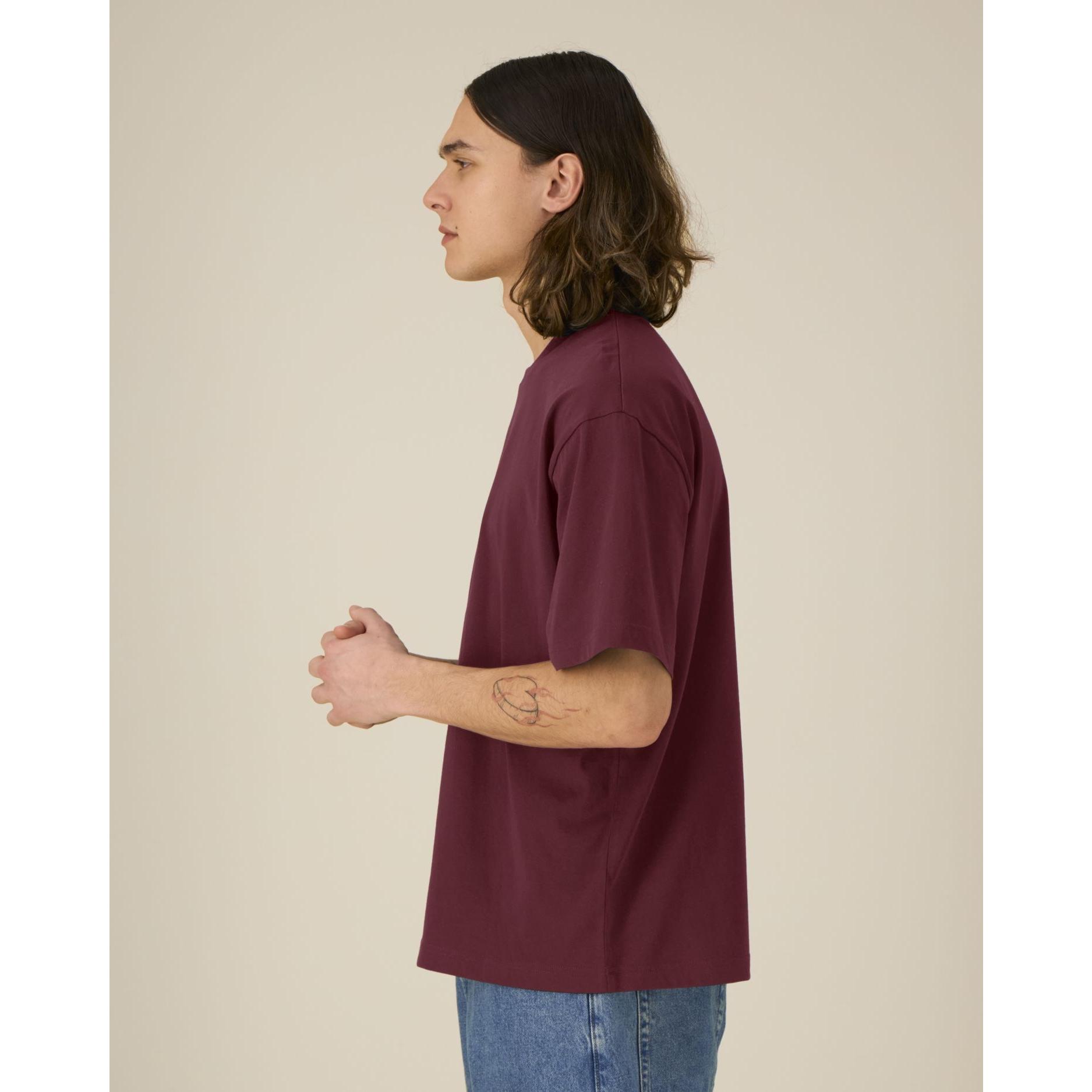 Tricouri unisex Breezer Burgundy 3XL