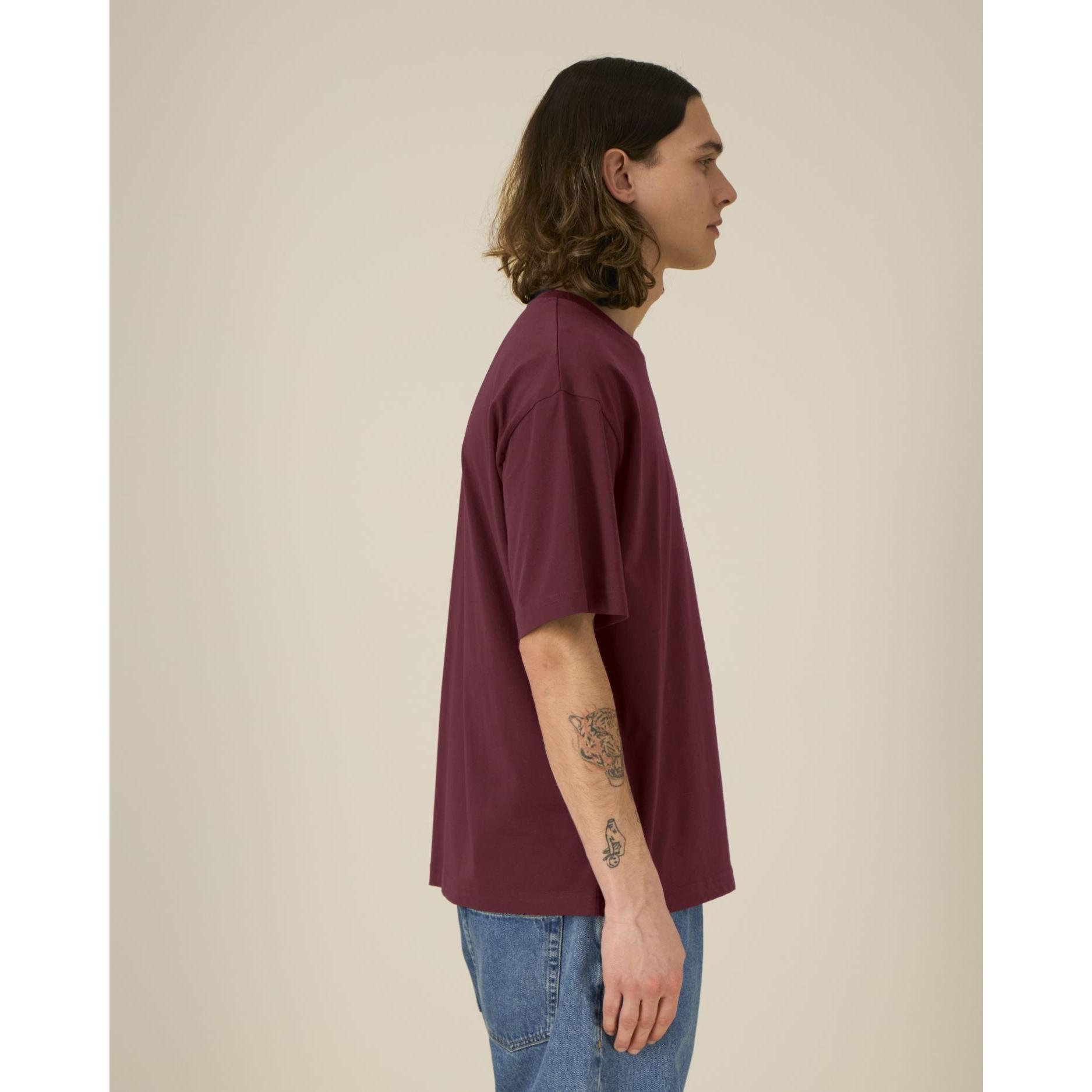 Tricouri unisex Breezer Burgundy 3XL