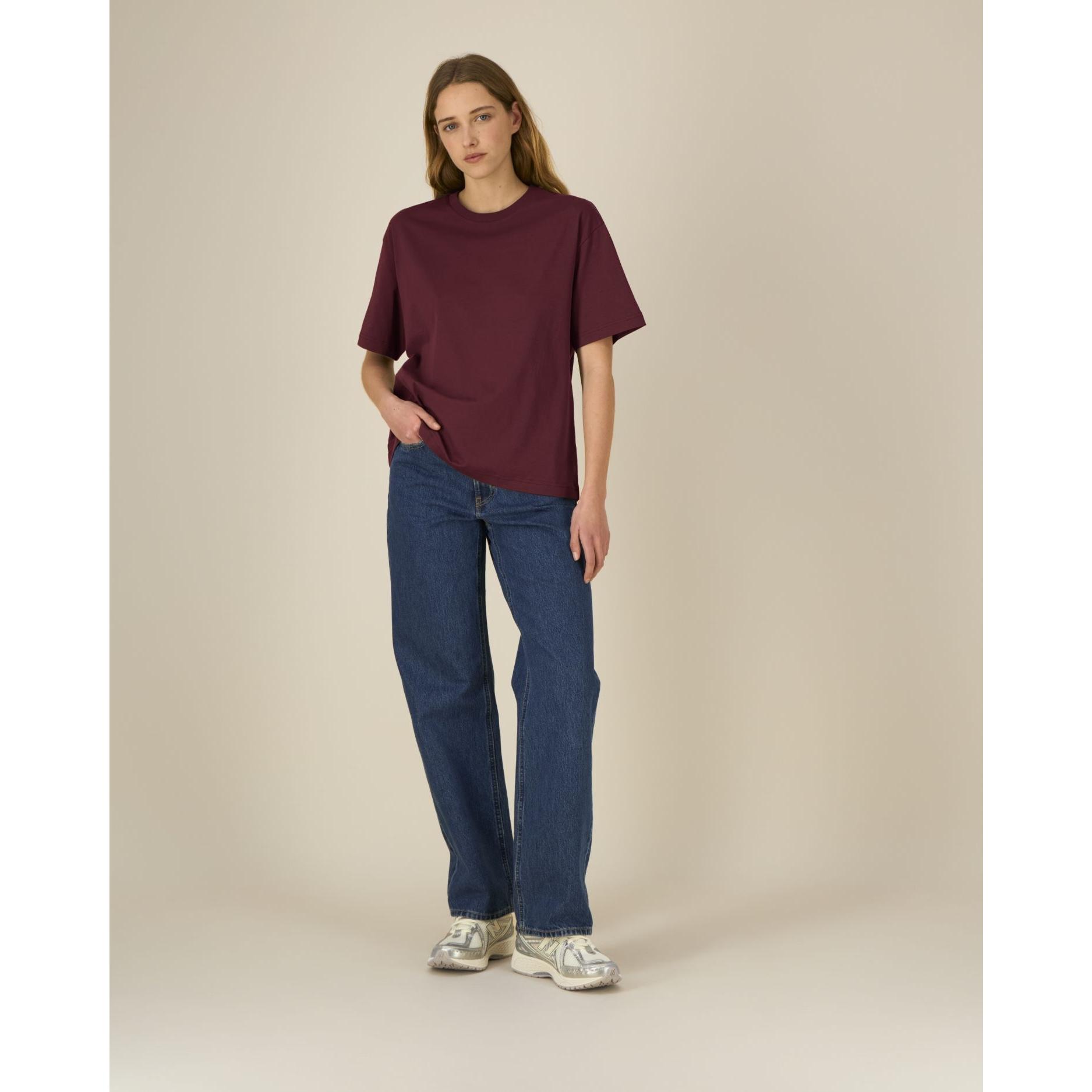 Tricouri unisex Breezer Burgundy 3XL