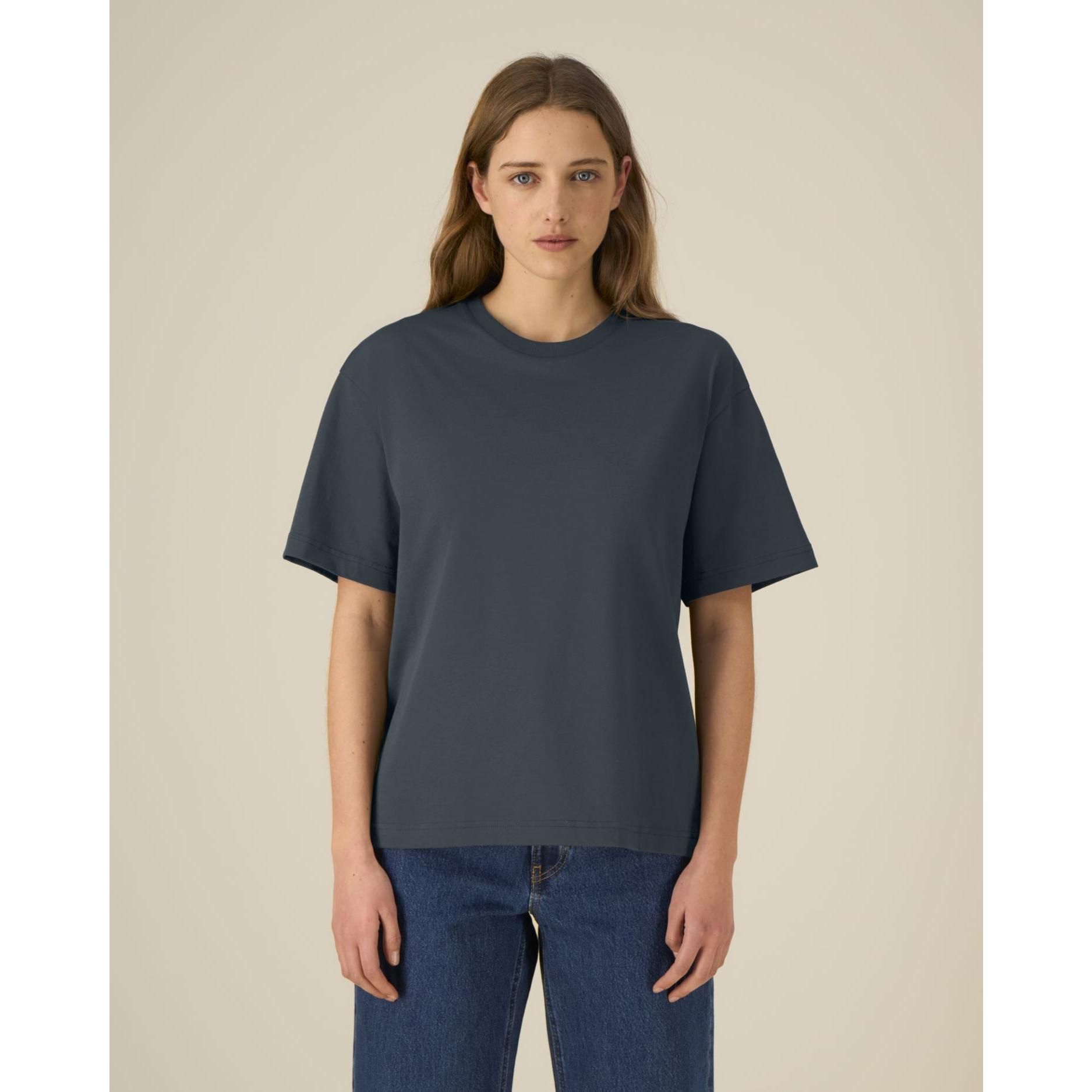 Tricouri unisex Breezer India Ink Grey XS