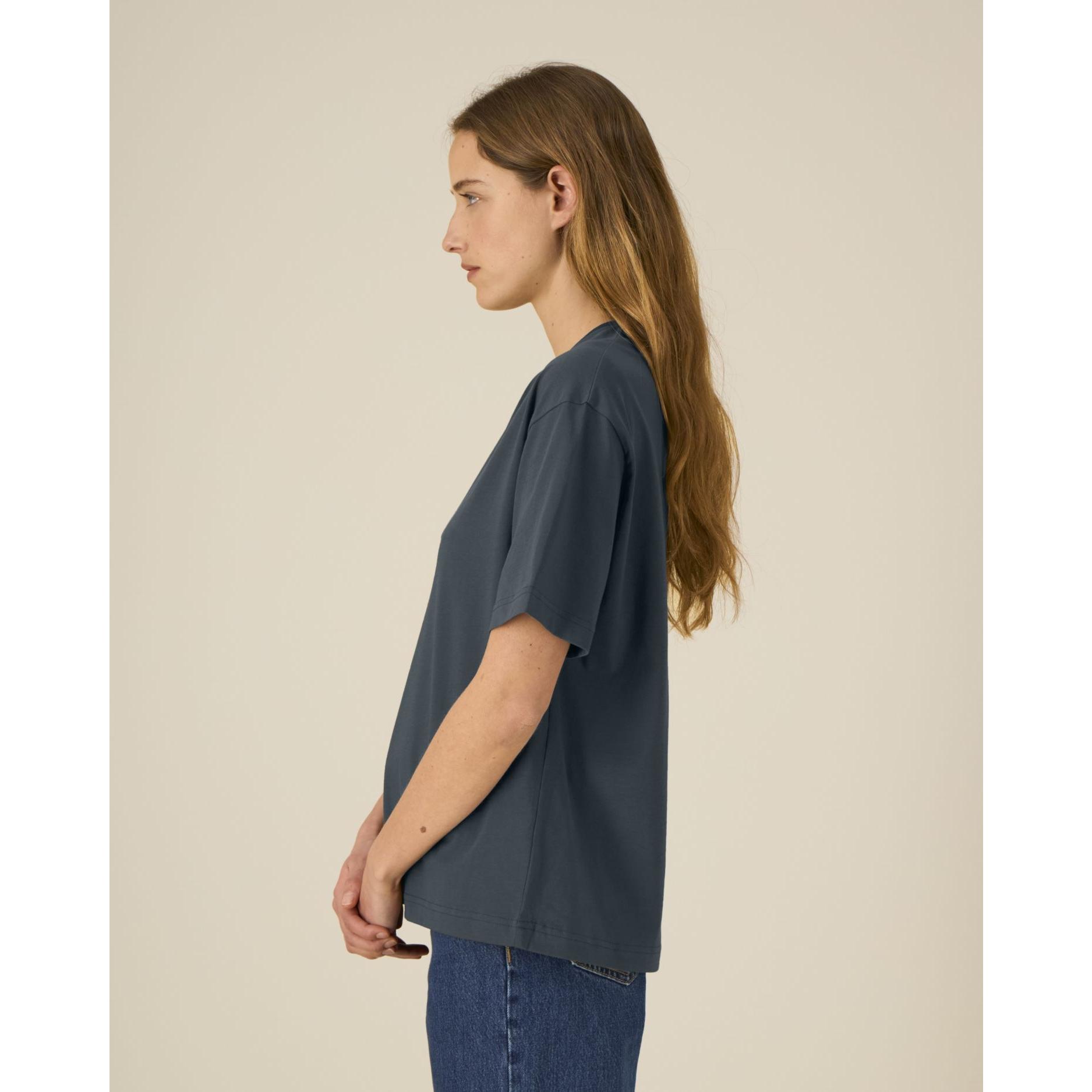 Tricouri unisex Breezer India Ink Grey XS