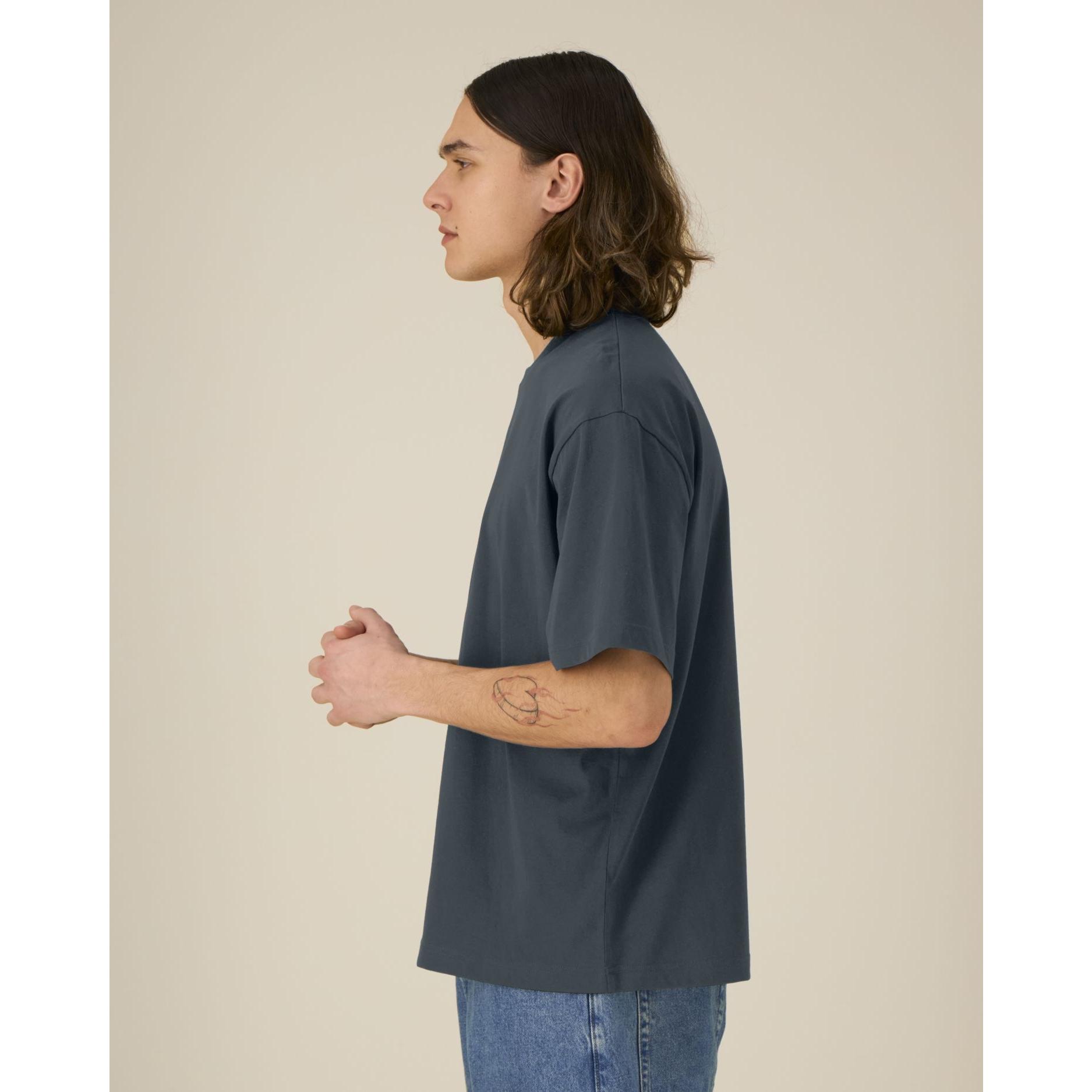 Tricouri unisex Breezer India Ink Grey XS