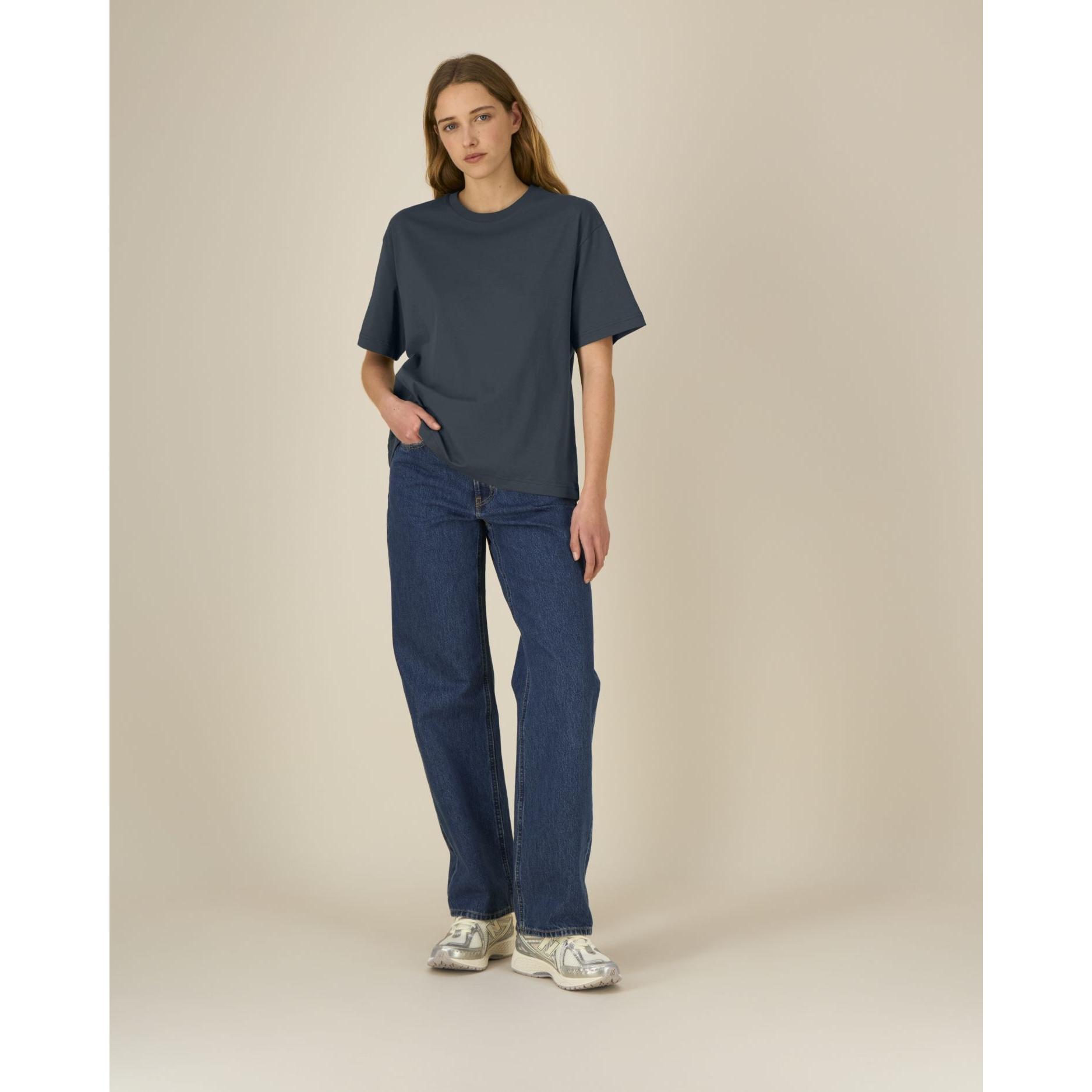 Tricouri unisex Breezer India Ink Grey XS