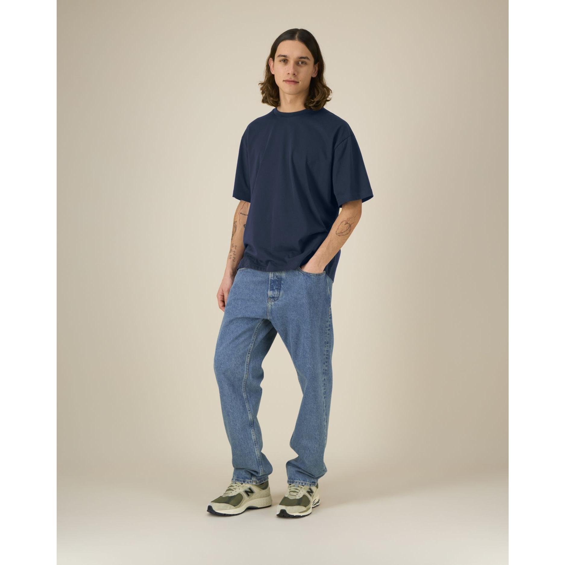 Tricouri unisex Breezer French Navy 3XL