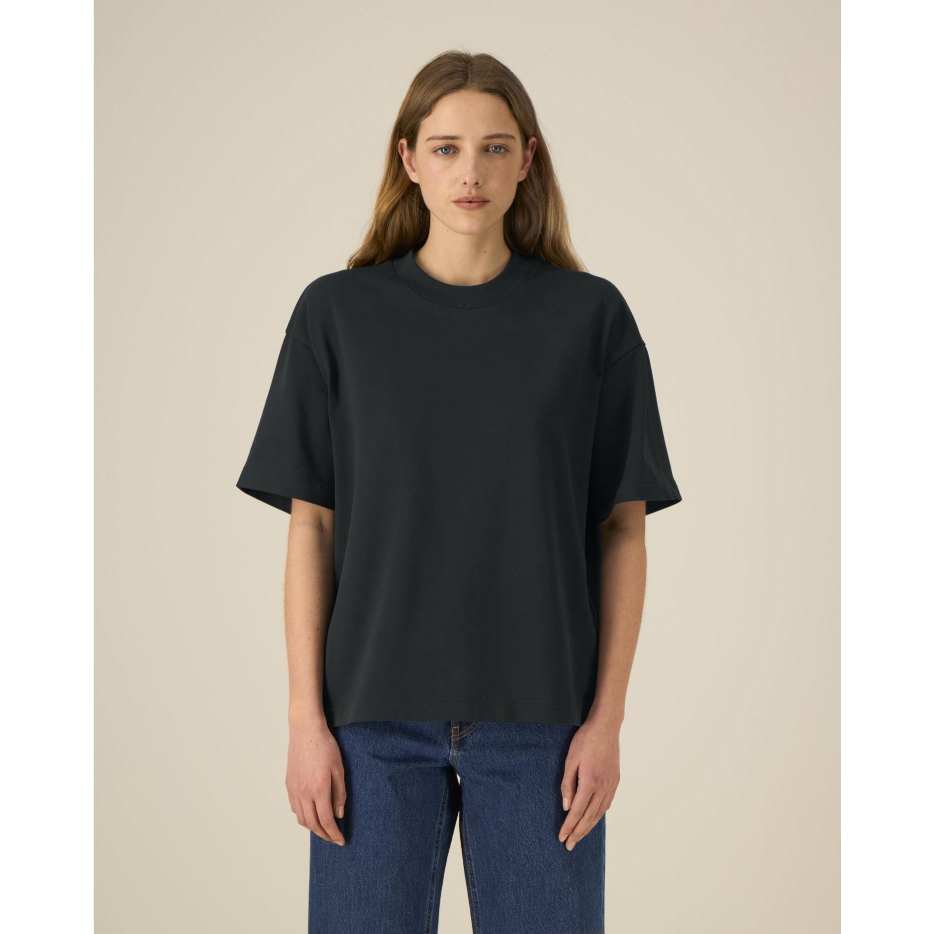 Tricouri unisex Asher Black M