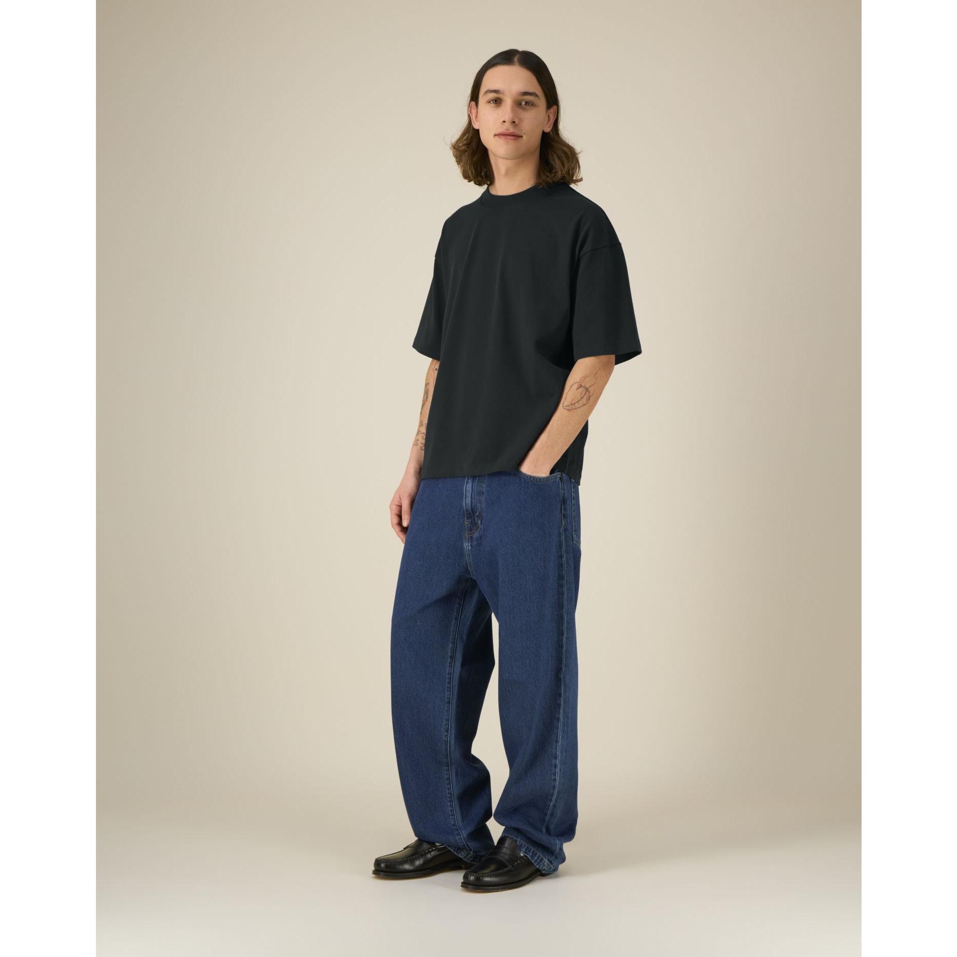 Tricouri unisex Asher Black M