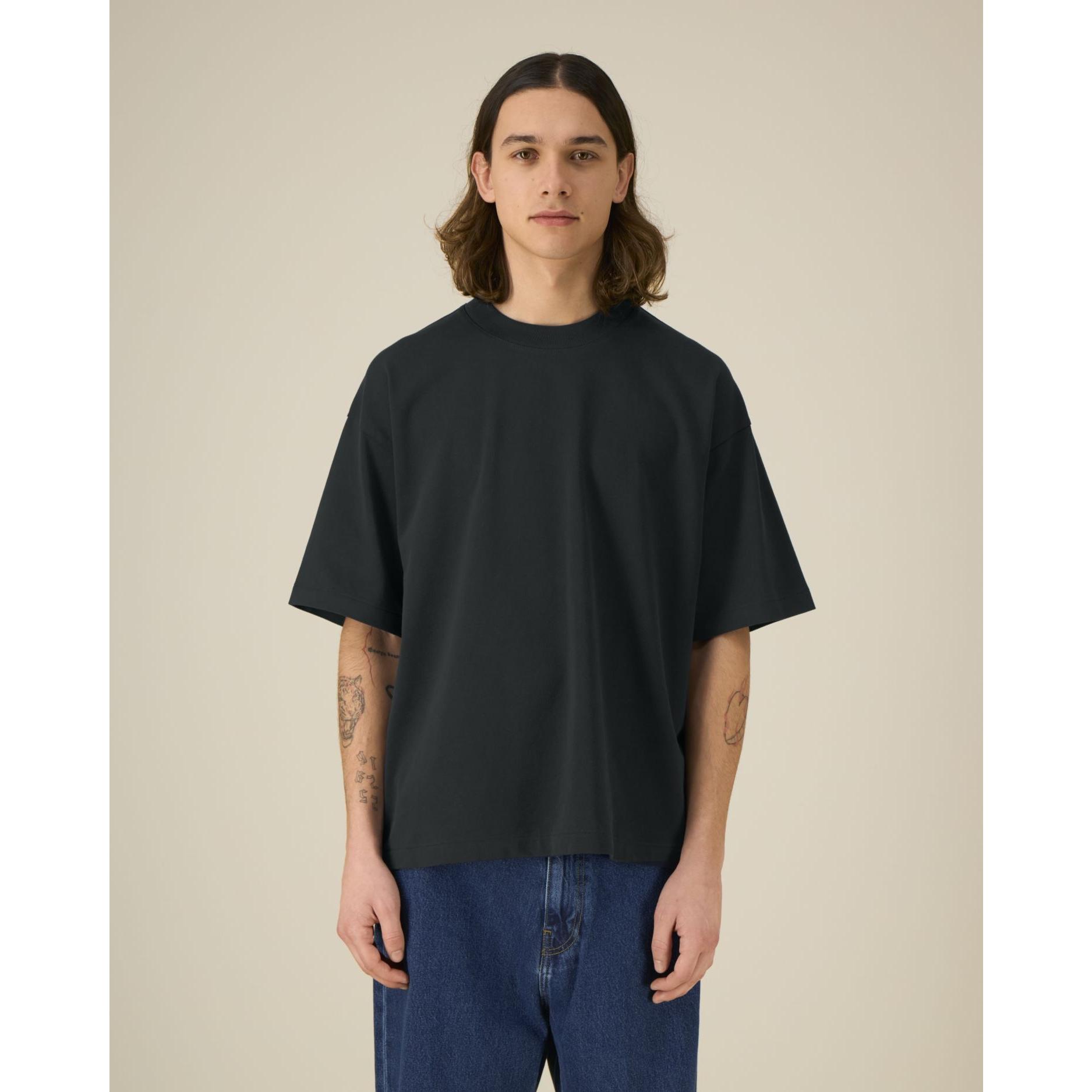 Tricouri unisex Asher Black M