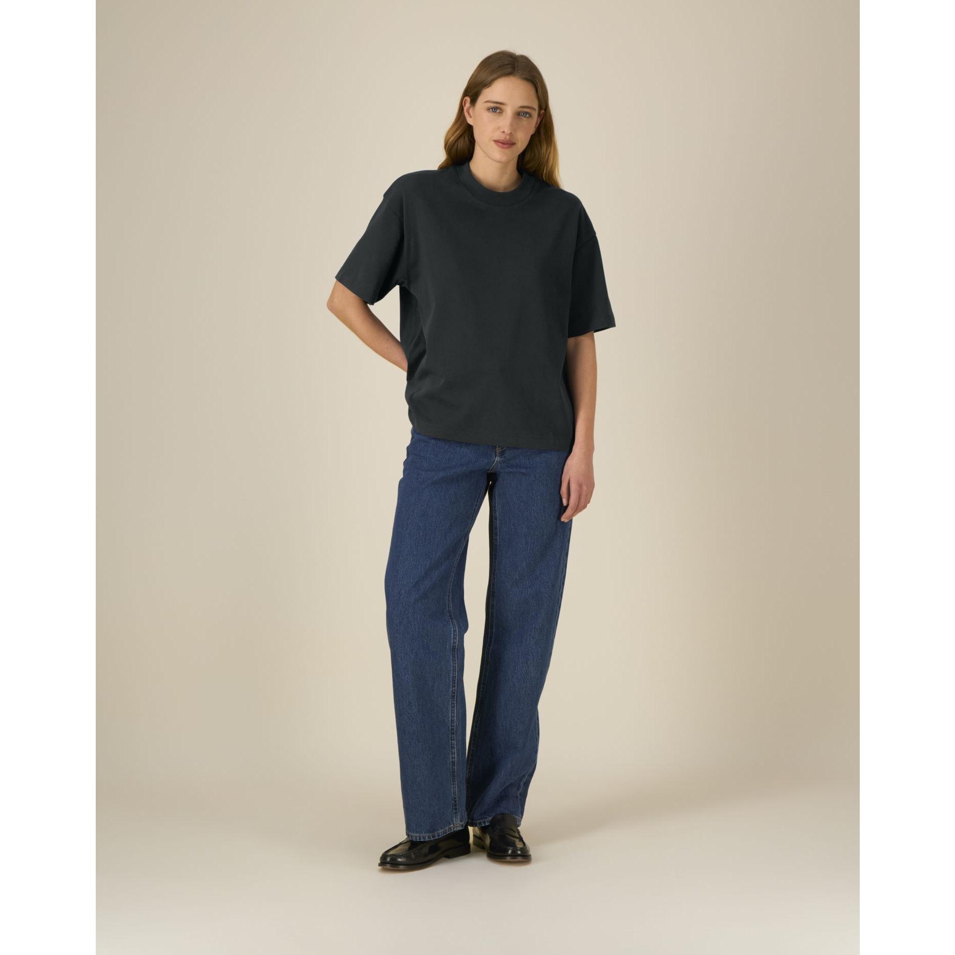 Tricouri unisex Asher Black M