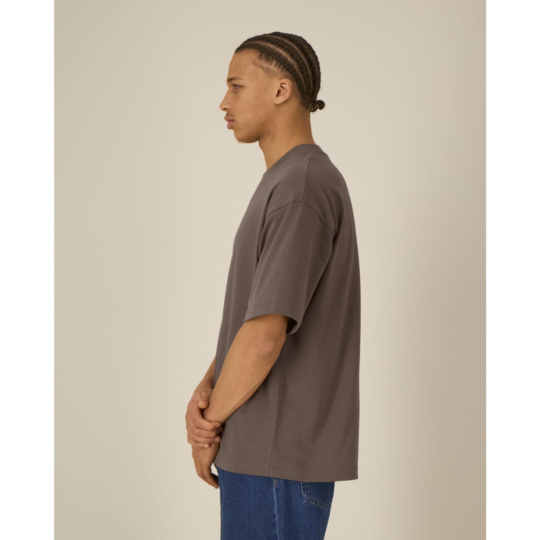 Tricouri unisex Asher Mocha 3XL