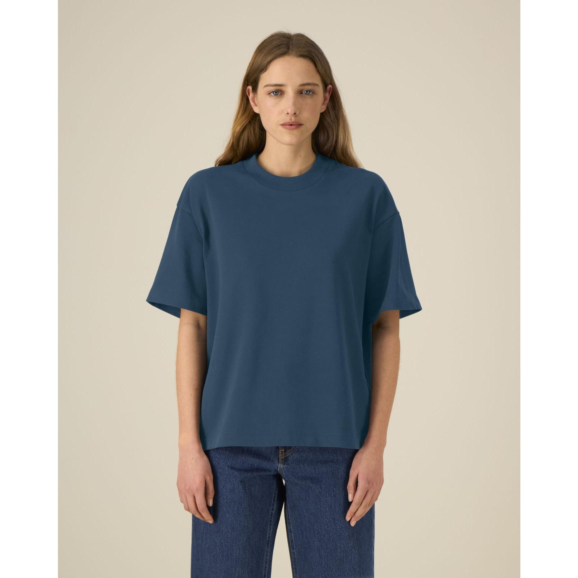 Tricouri unisex Asher Deep Teal 3XL