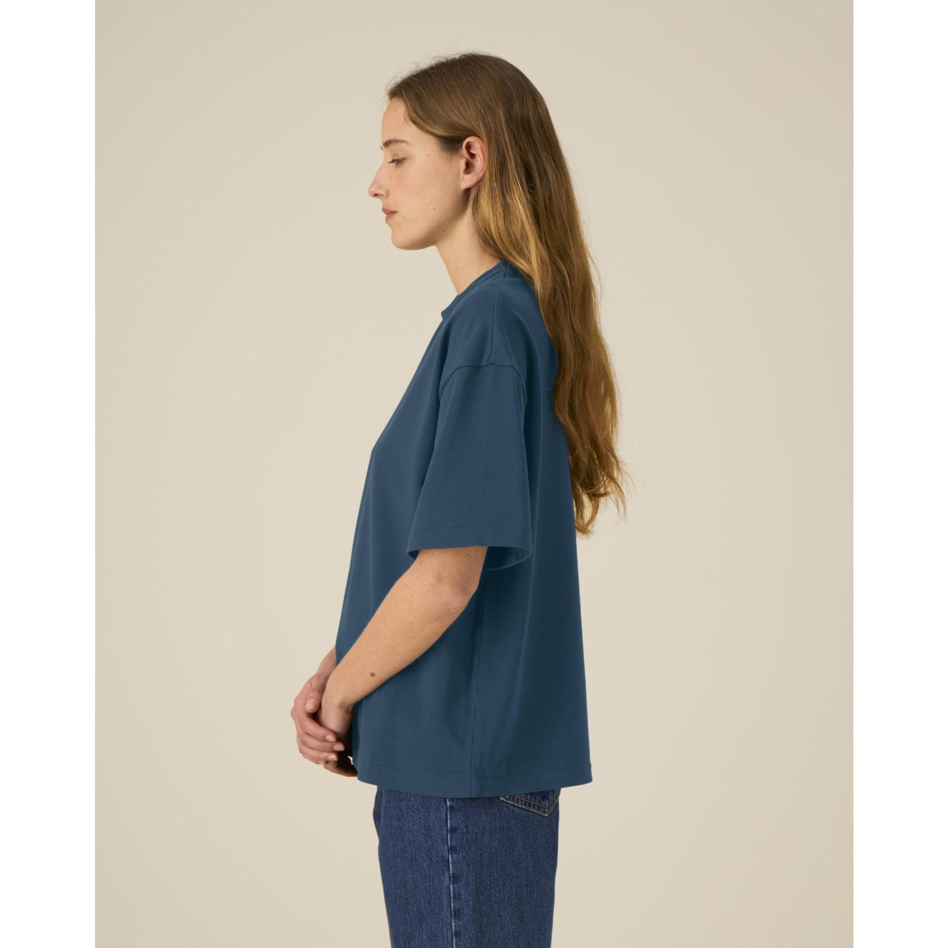 Tricouri unisex Asher Deep Teal 3XL