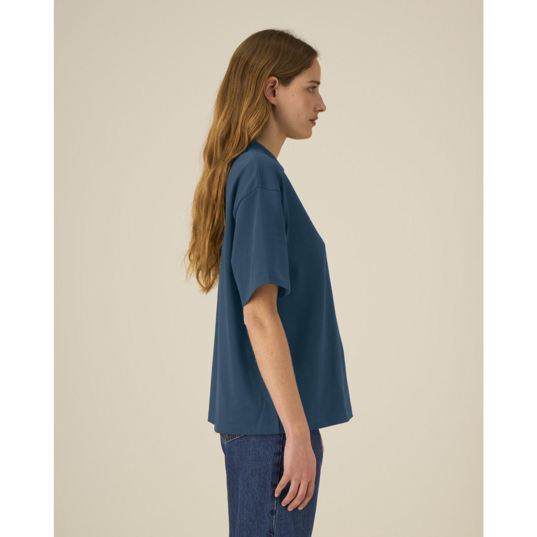 Tricouri unisex Asher Deep Teal 3XL