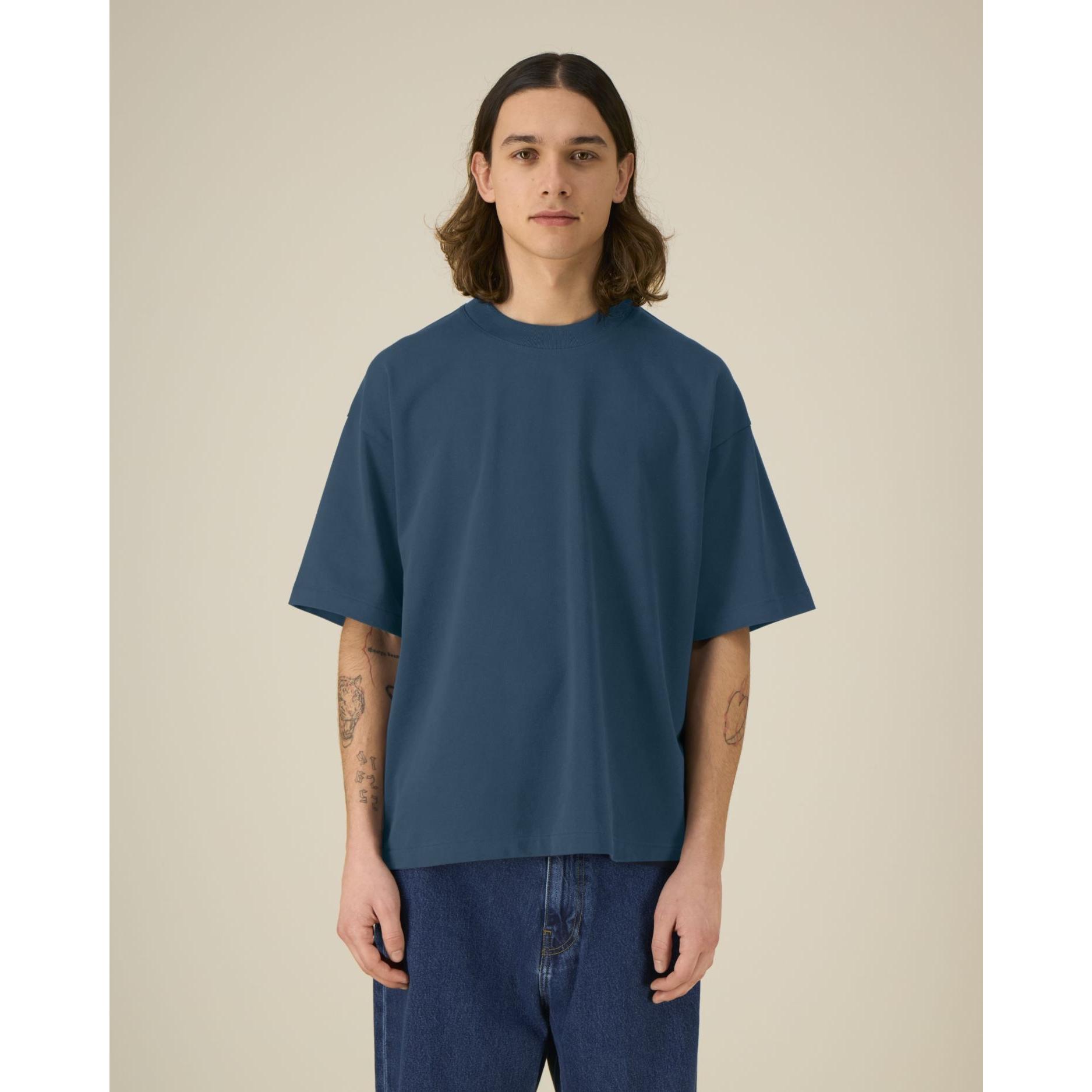 Tricouri unisex Asher Deep Teal 3XL