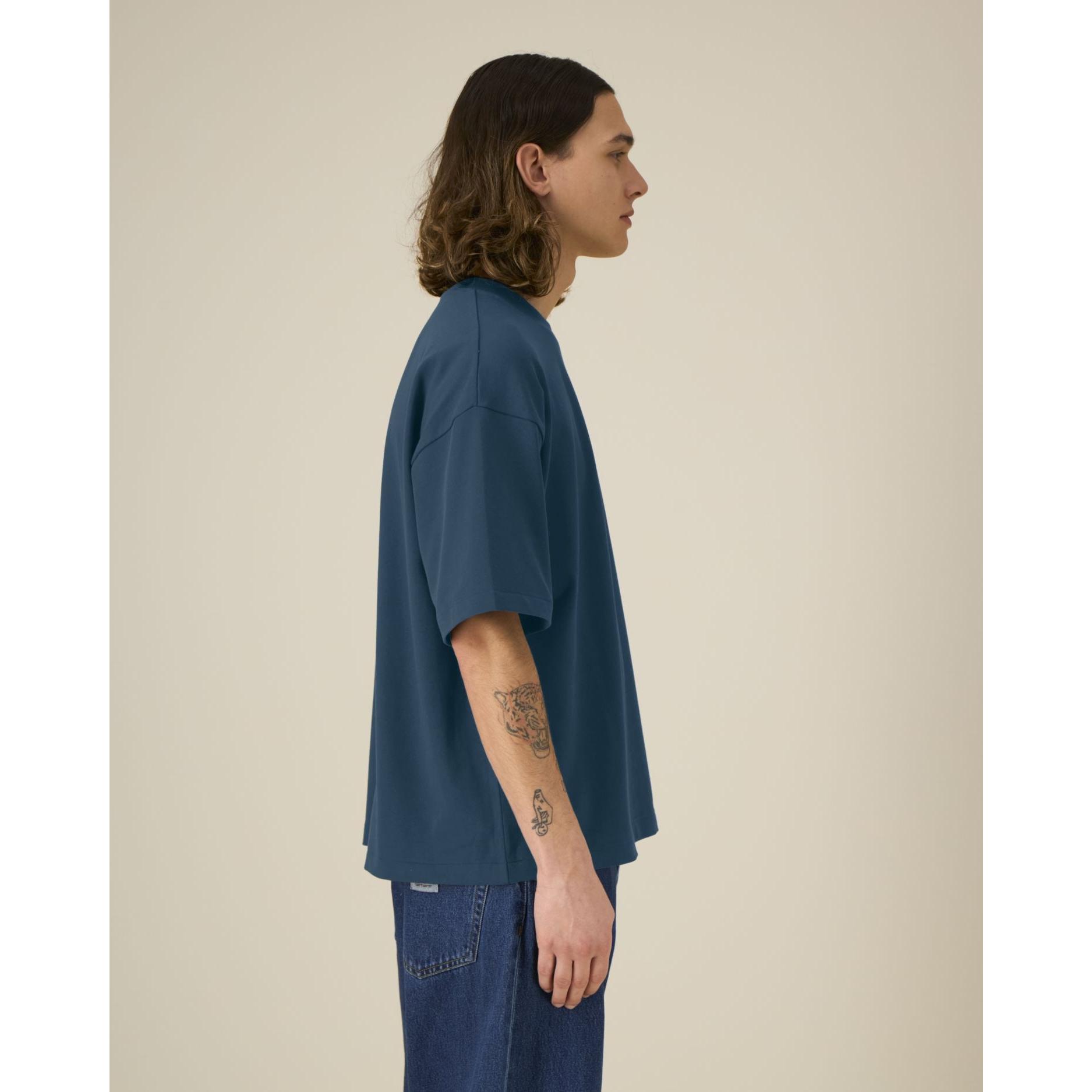 Tricouri unisex Asher Deep Teal 3XL