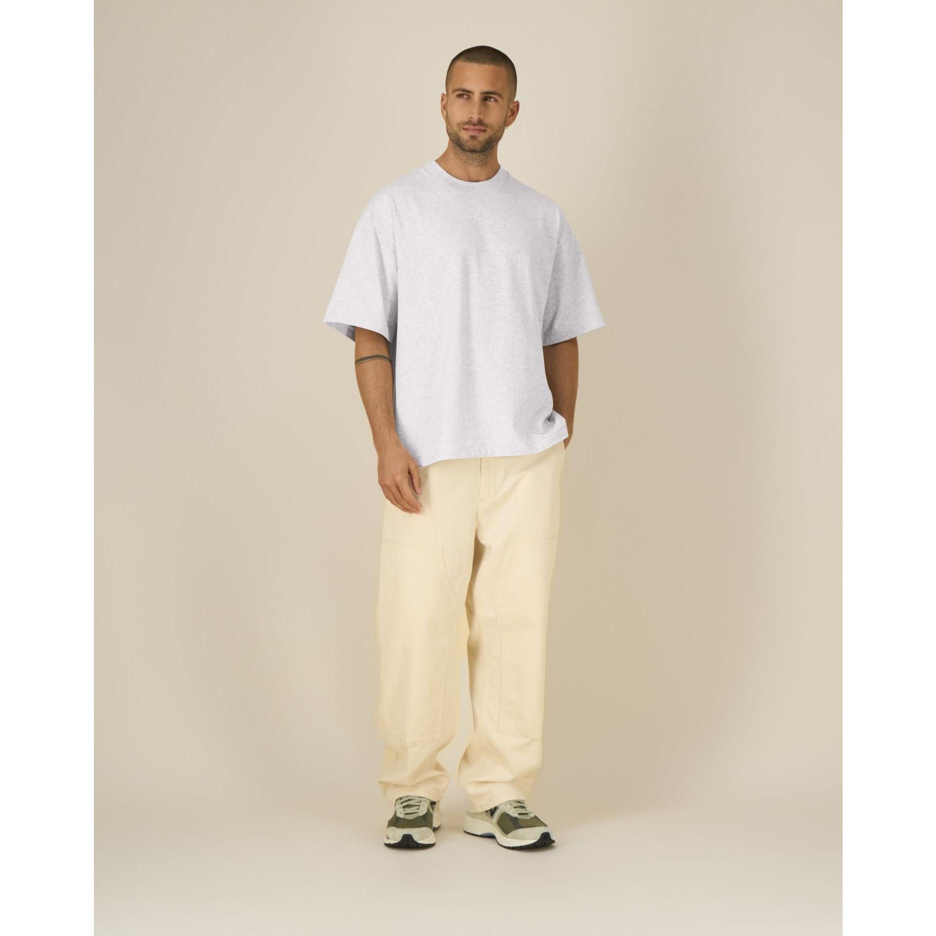Tricouri unisex Asher Cool Heather Grey 3XL