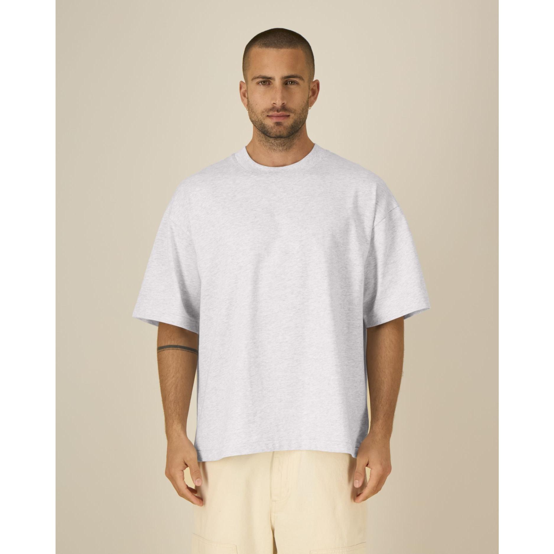 Tricouri unisex Asher Cool Heather Grey 3XL