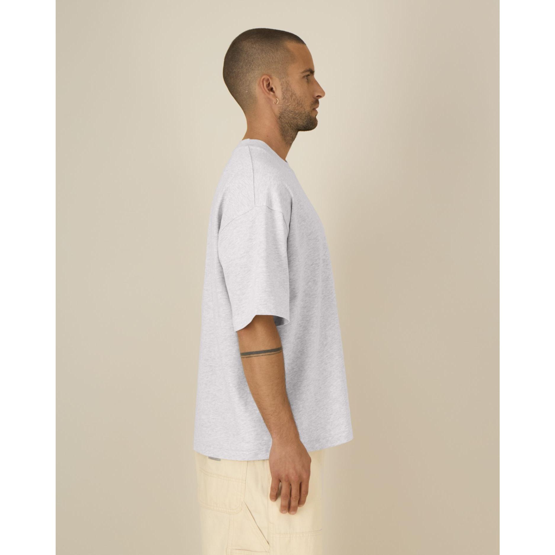 Tricouri unisex Asher Cool Heather Grey 3XL