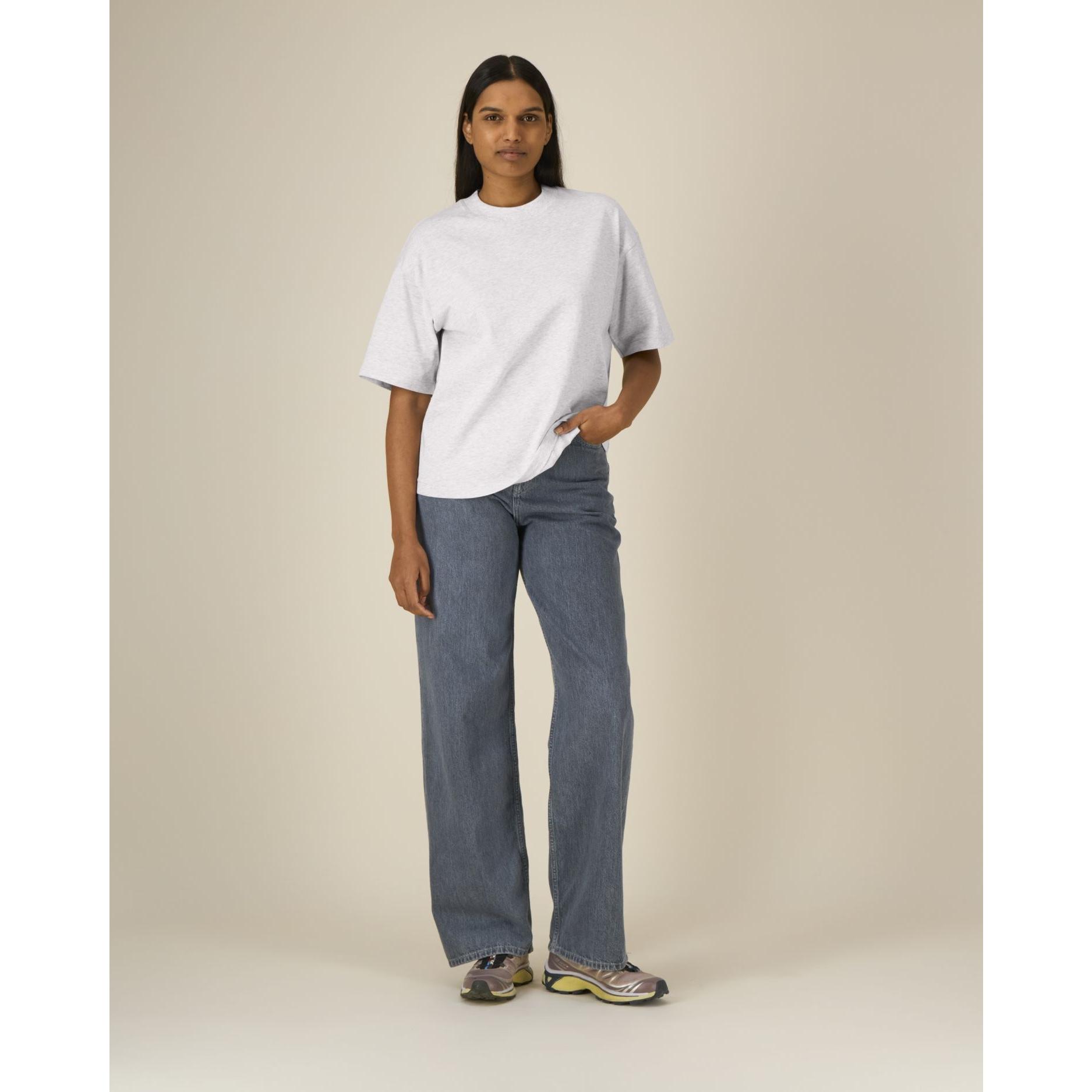 Tricouri unisex Asher Cool Heather Grey 3XL