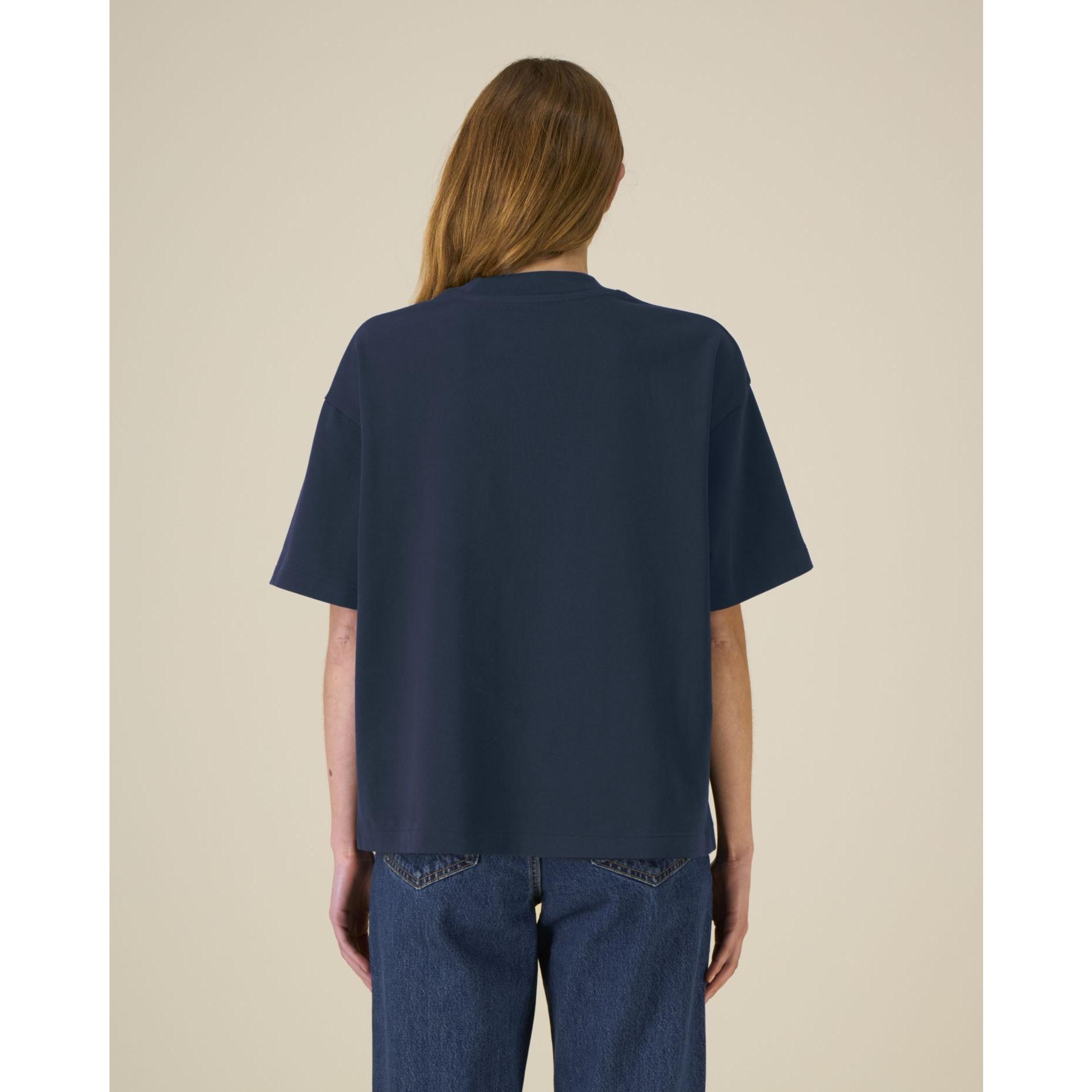 Tricouri unisex Asher French Navy 3XL