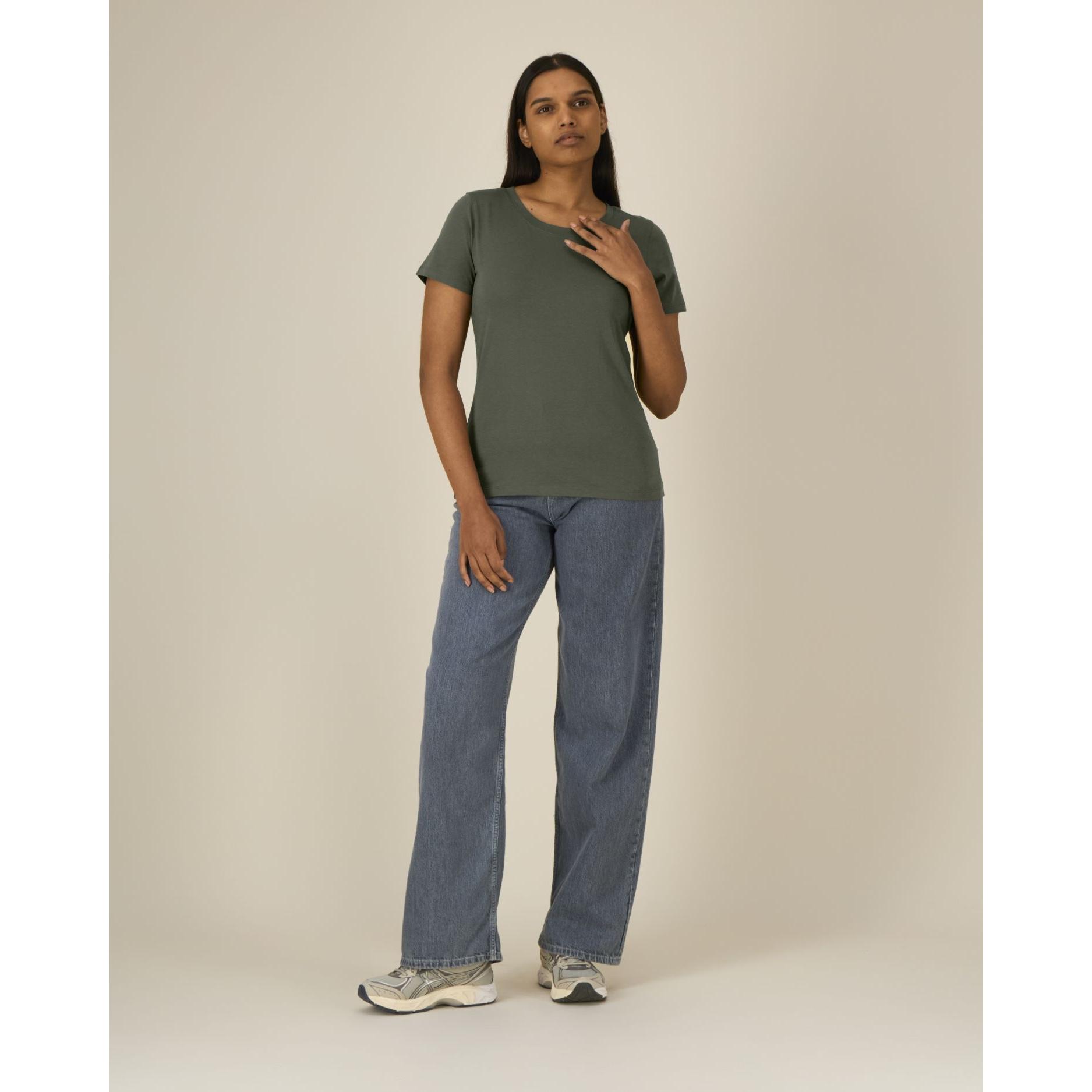 Tricouri pentru femei Stella Expresser 2.0 Khaki L