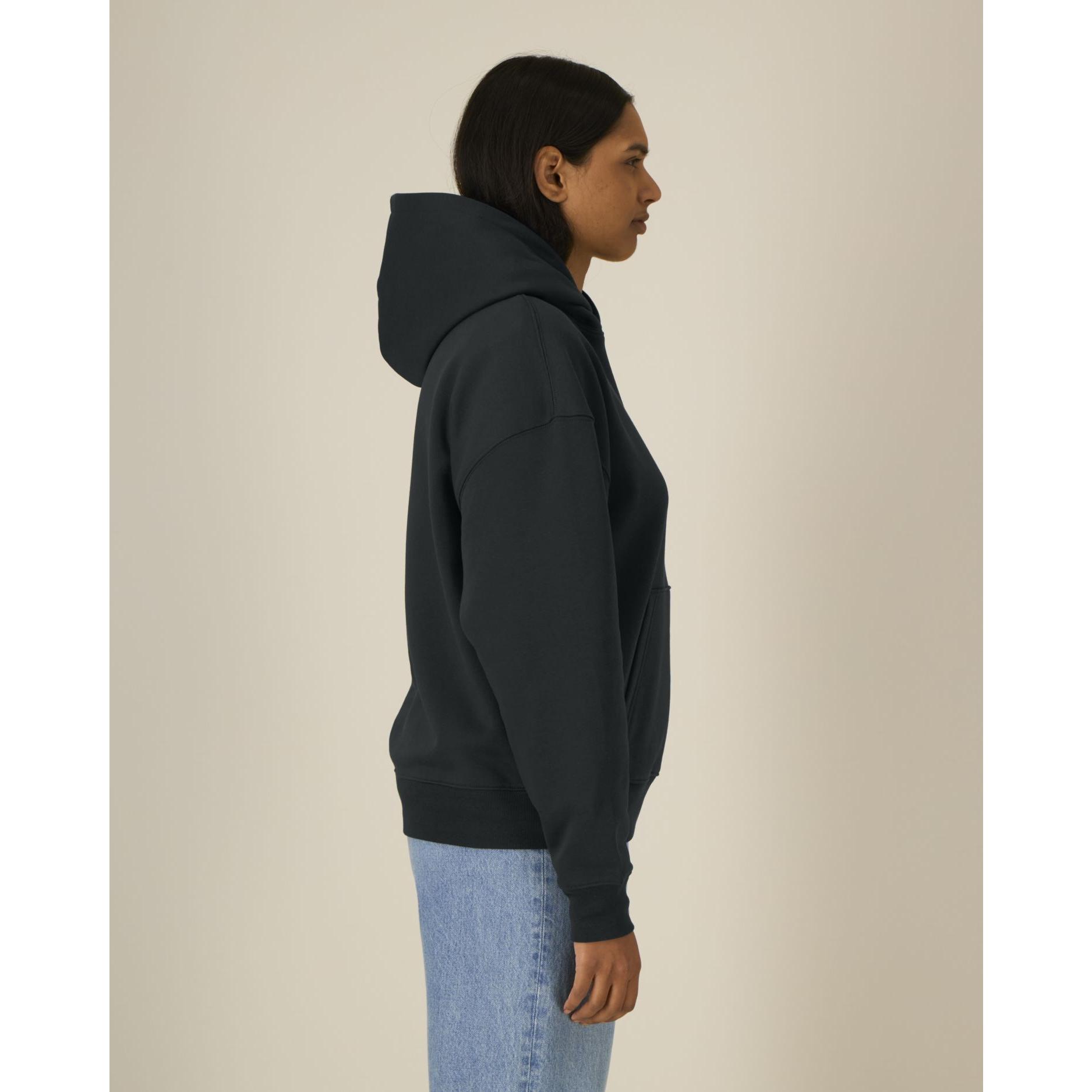 Hanorac cu glugă unisex Chaser Black M