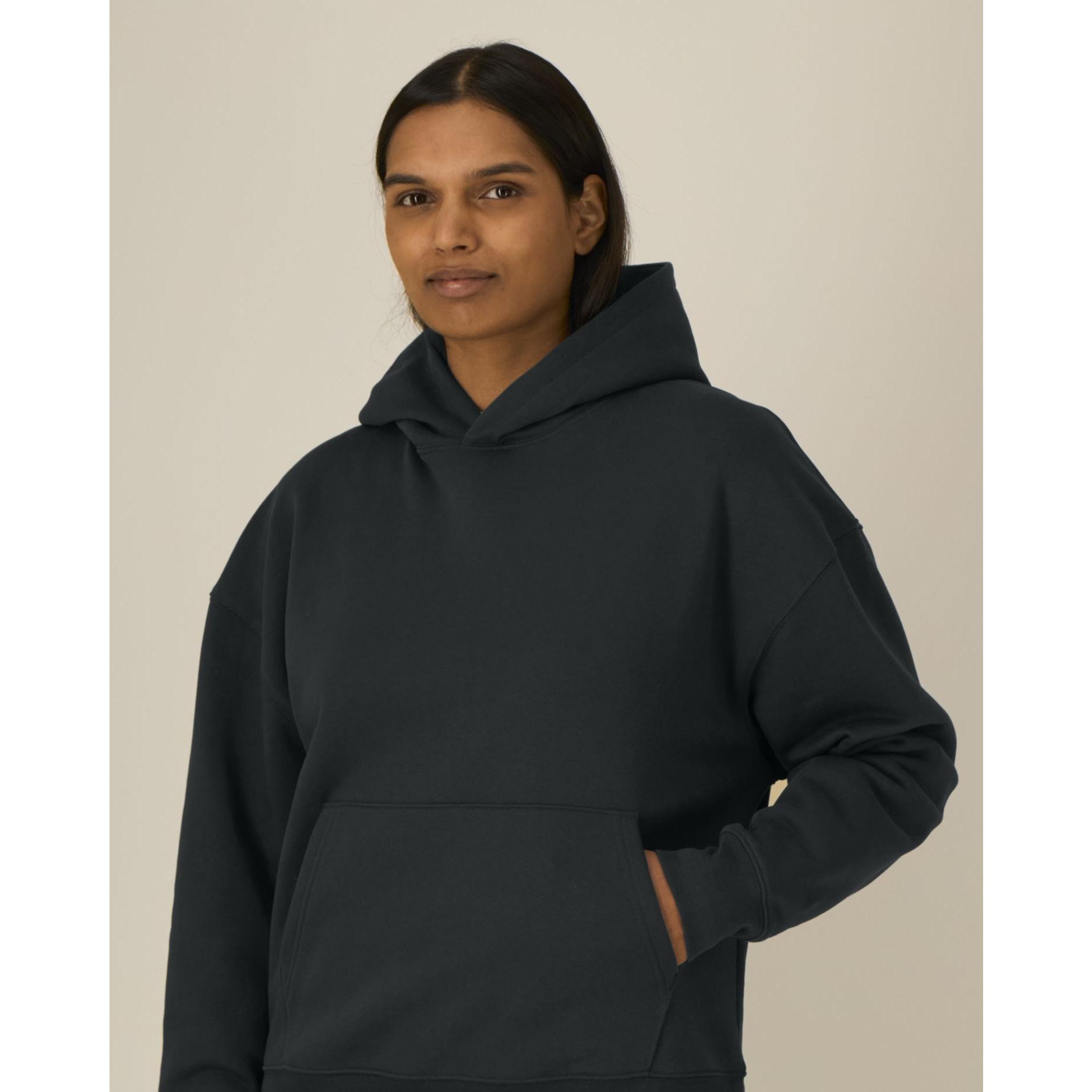 Hanorac cu glugă unisex Chaser Black M
