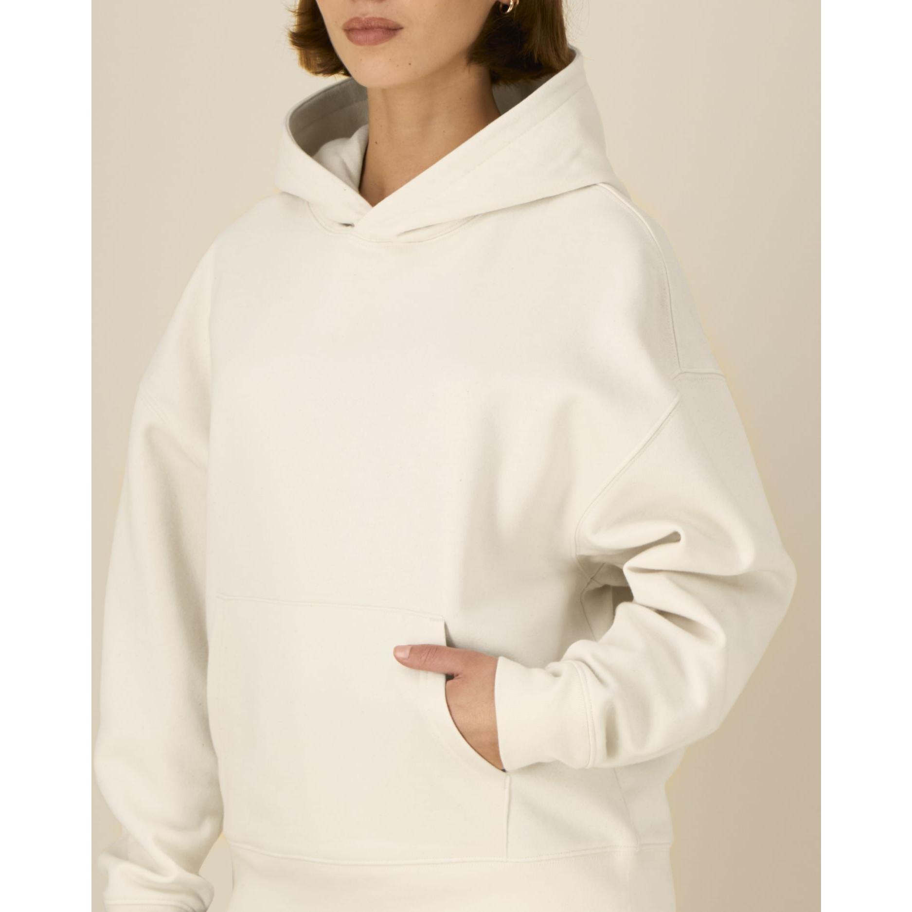 Hanorac cu glugă unisex Chaser Natural Raw M