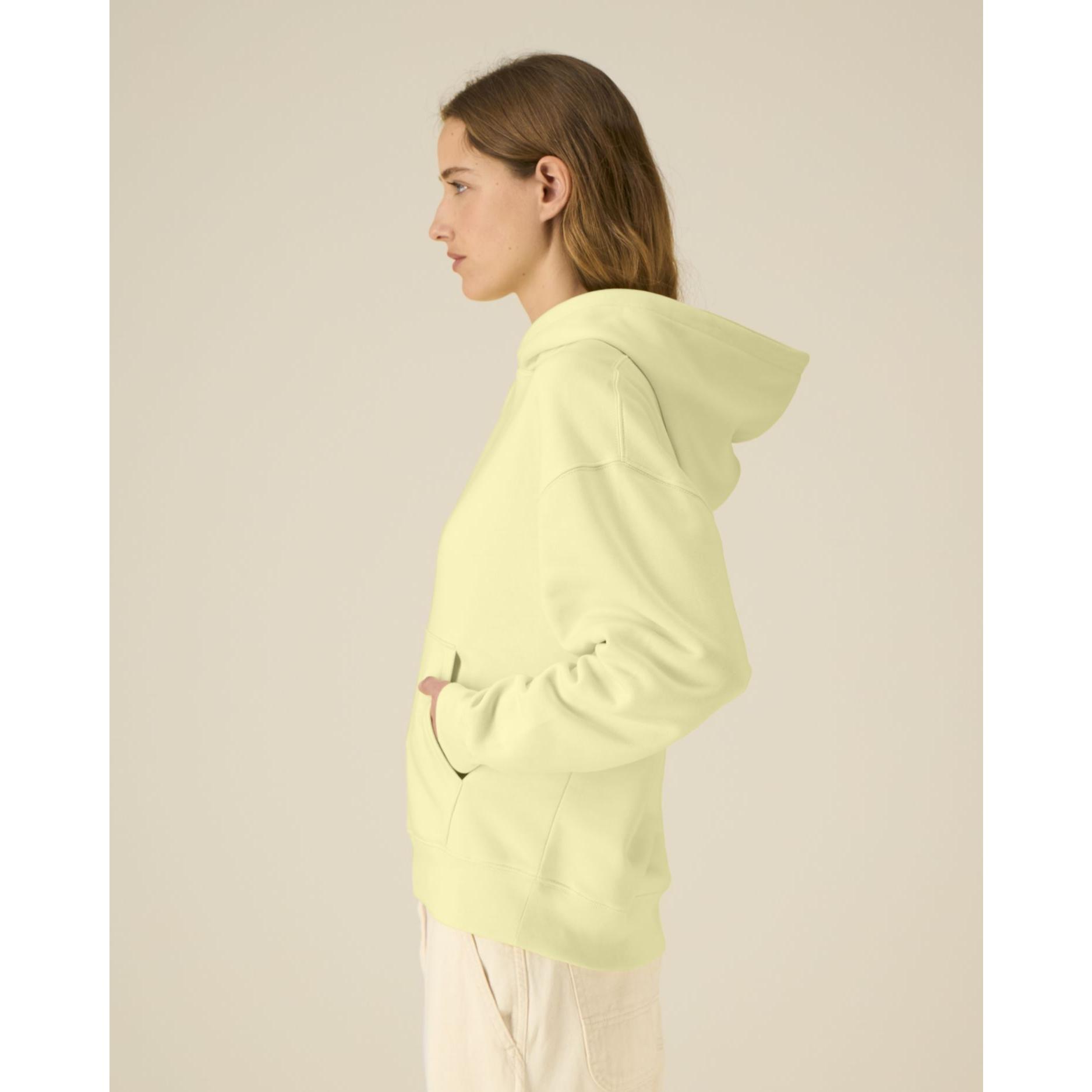 Hanorac cu glugă unisex Chaser Lemon Sorbet 2XS