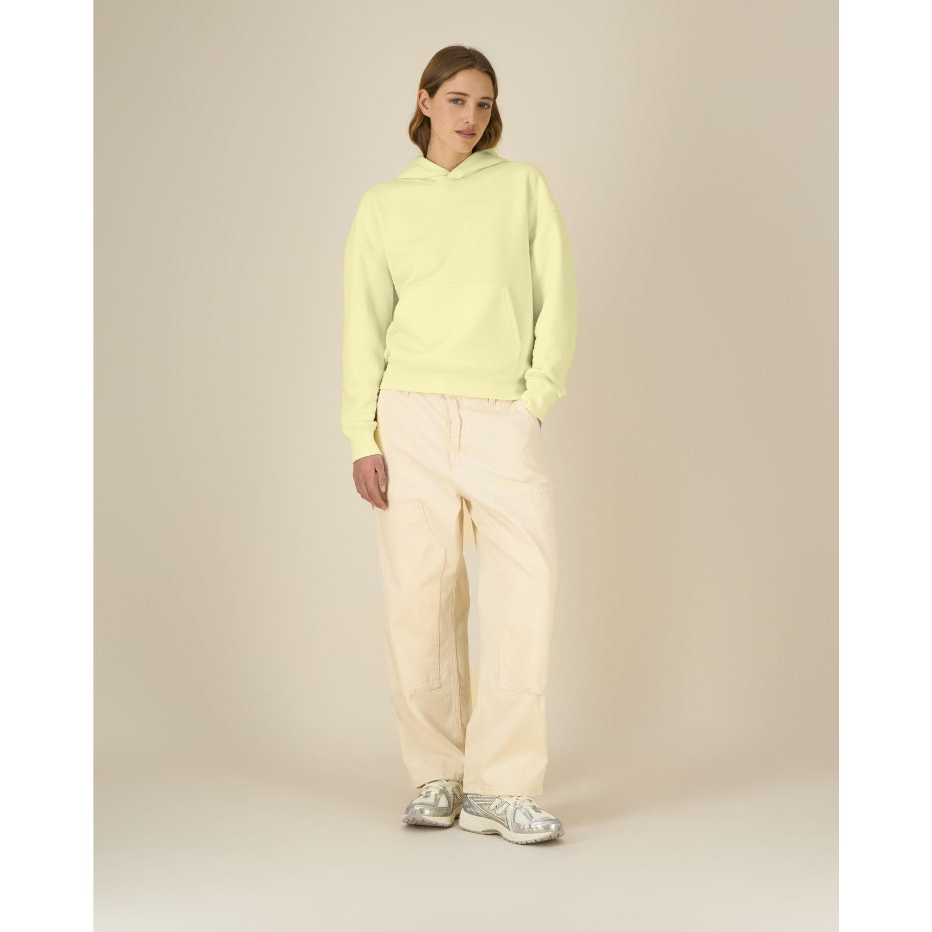 Hanorac cu glugă unisex Chaser Lemon Sorbet 2XS