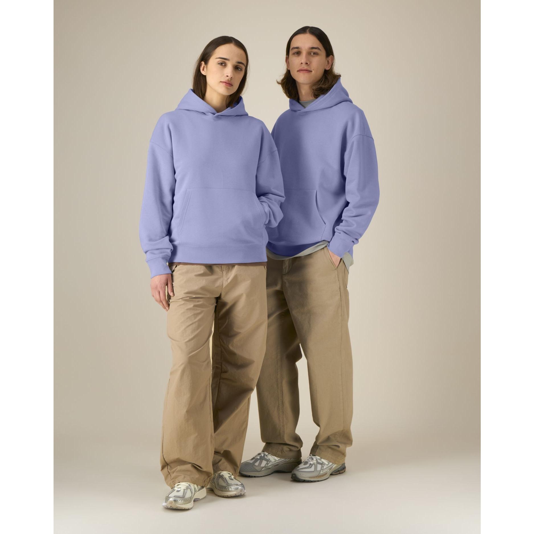 Hanorac cu glugă unisex Chaser Violet 3XL