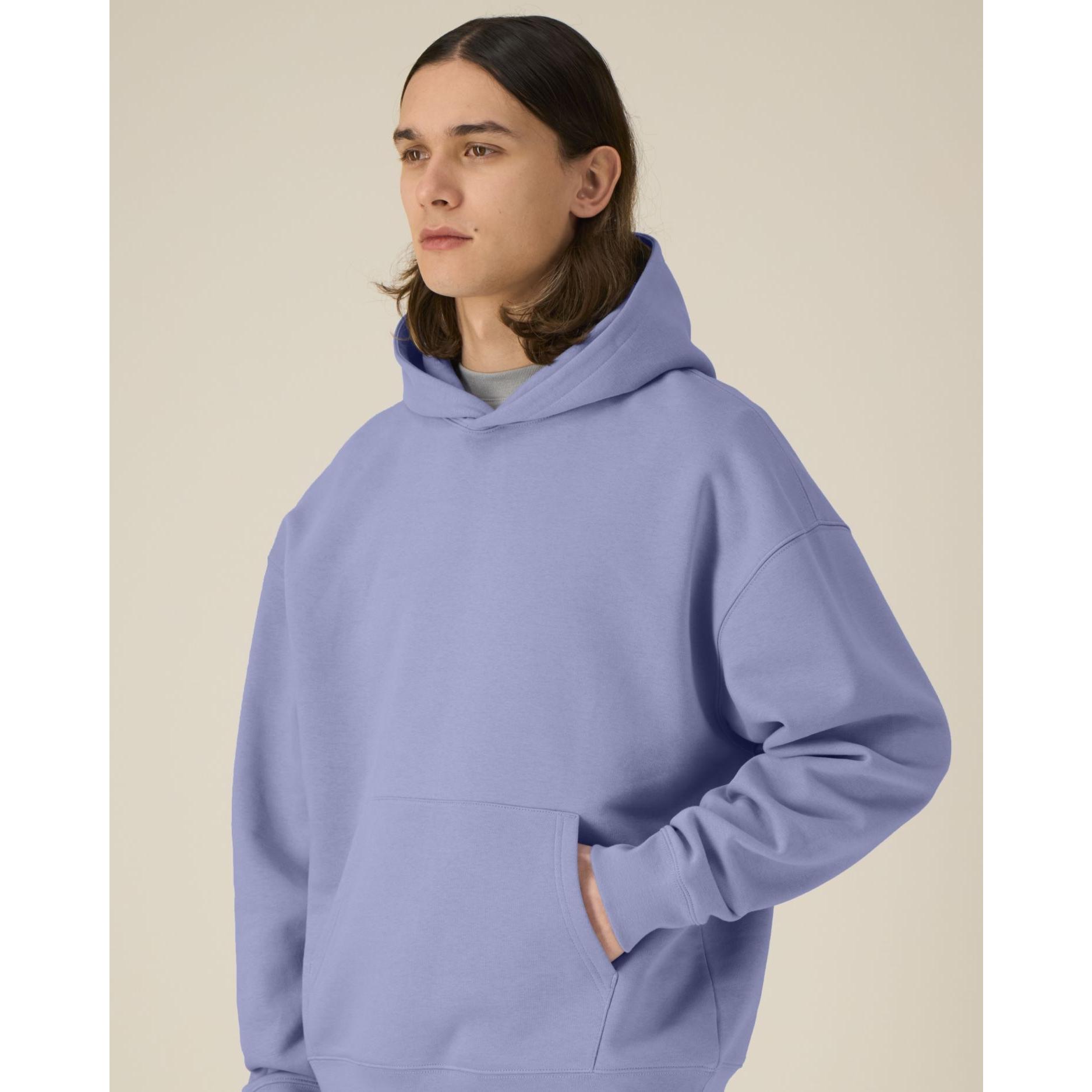 Hanorac cu glugă unisex Chaser Violet 3XL