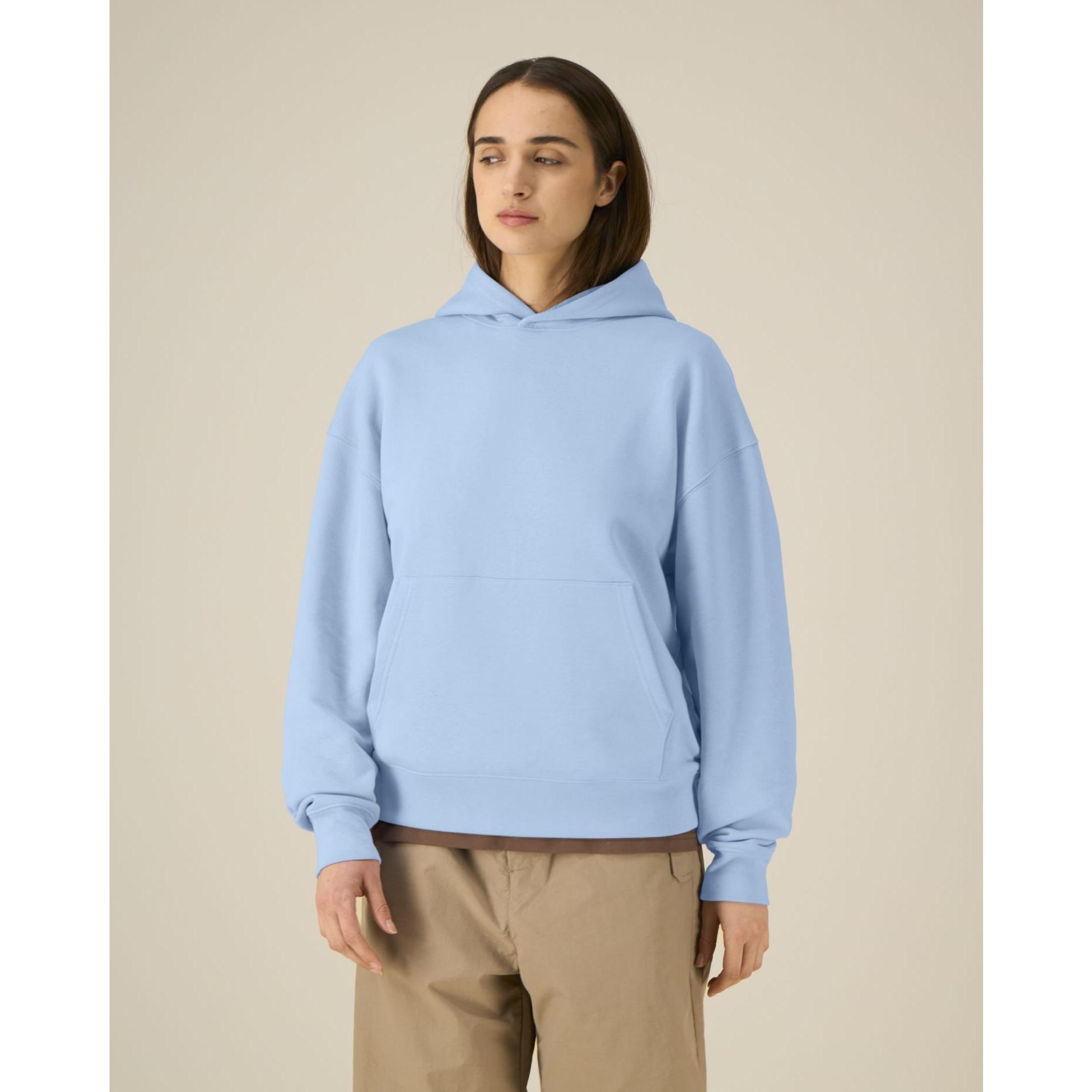 Hanorac cu glugă unisex Chaser Blue Soul 2XS