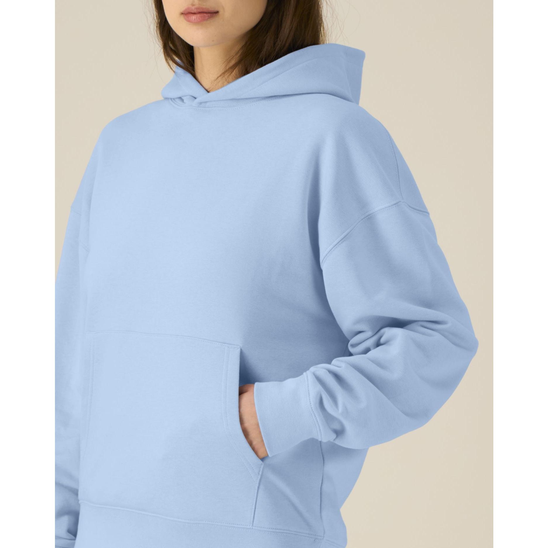 Hanorac cu glugă unisex Chaser Blue Soul 2XS