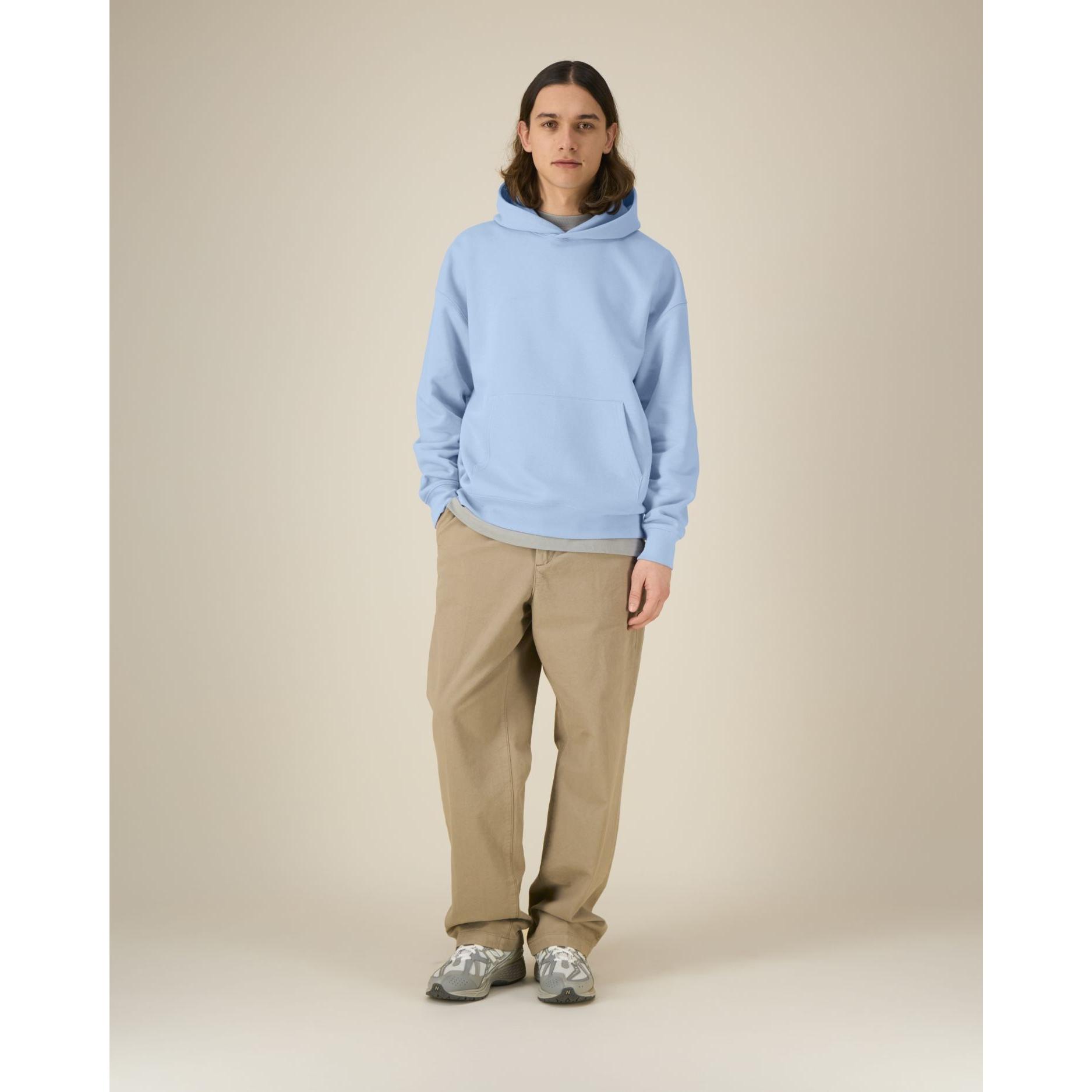 Hanorac cu glugă unisex Chaser Blue Soul 2XS